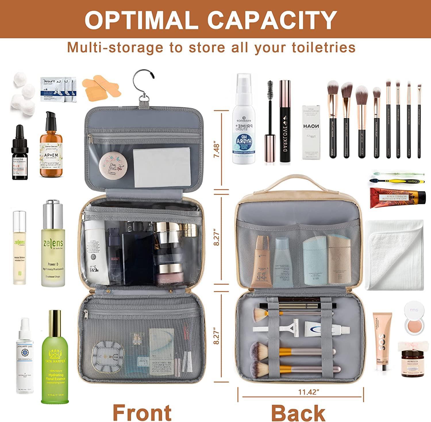 Elviros Travel Trousse De Toilette Pour Homme Et Femme