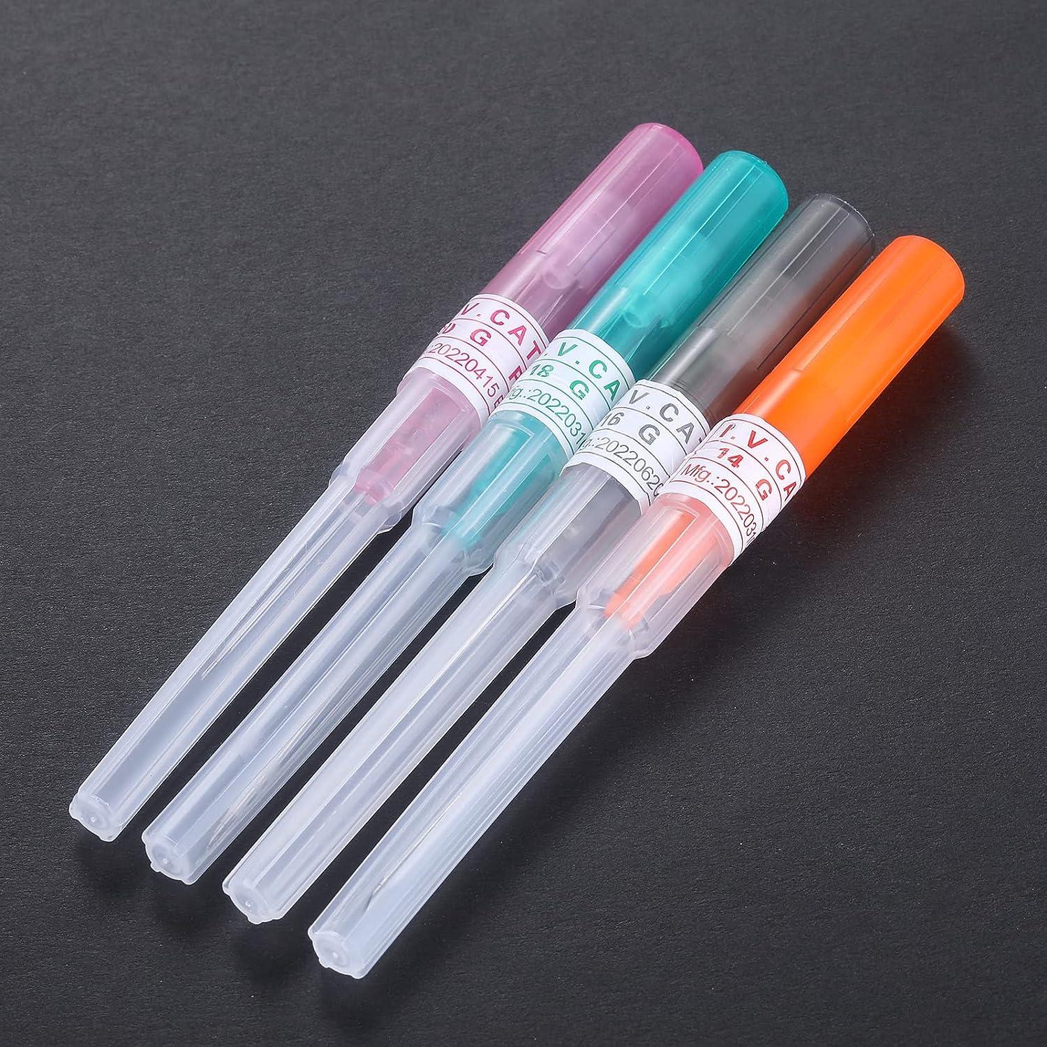 Aumeo Mixed Catheter Piercing Needles 14G 16G 18G 20G IV Catheter