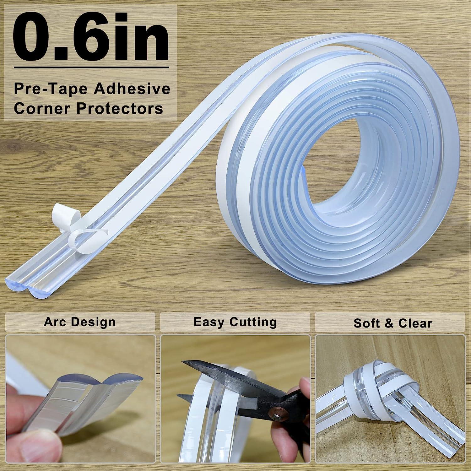 Baby Proofing, Clear Edge Protector Strip, Soft Corner Protectors