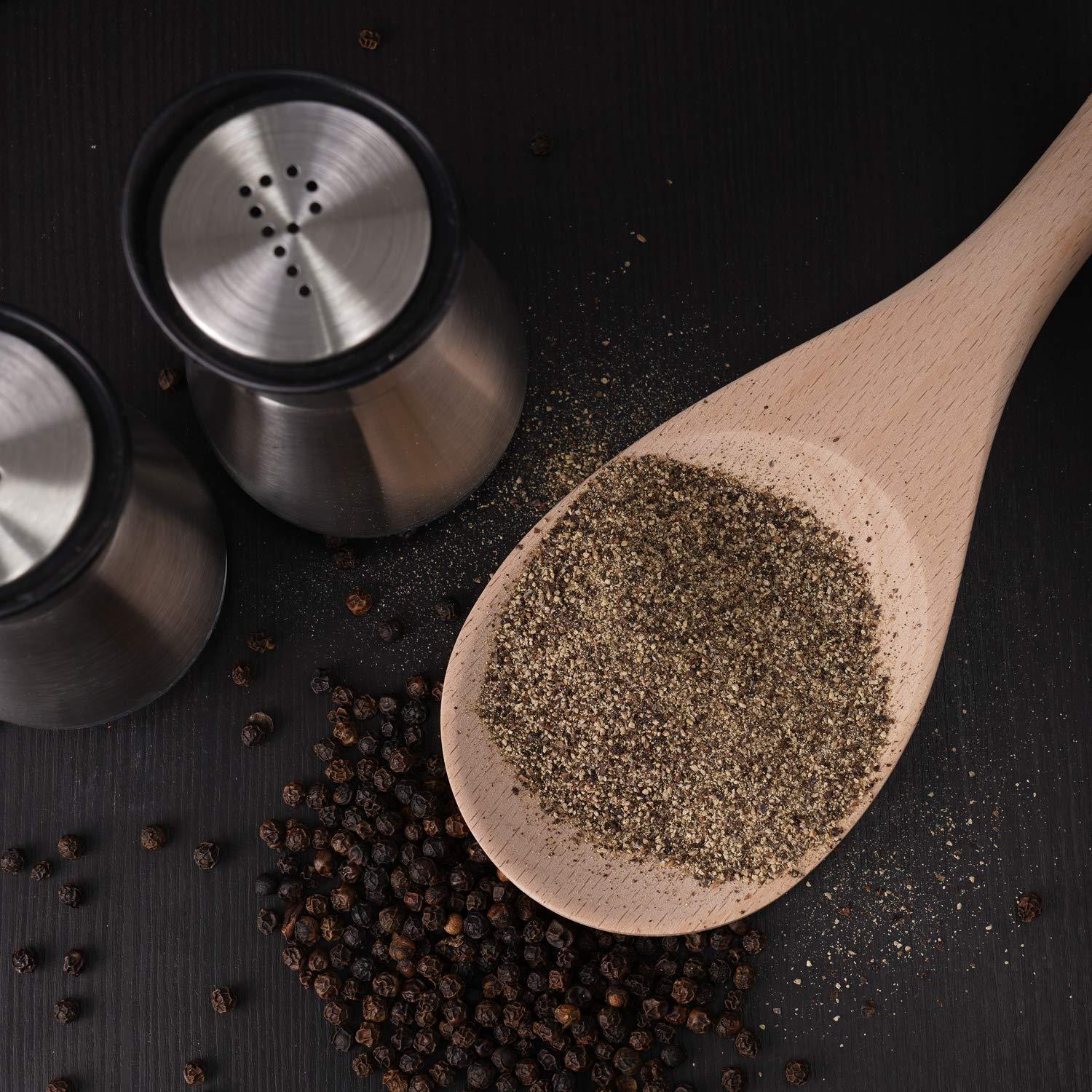 Gourmspice Quality Dustless Ground Black Pepper High Grade Fresh Taste Kosher Chef Spices