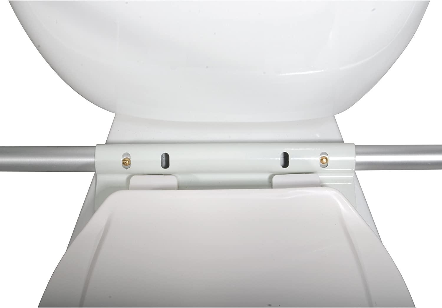 HEALTHLINE Adjustable Toilet Safety Frame Rails, Bathroom Grab Bar