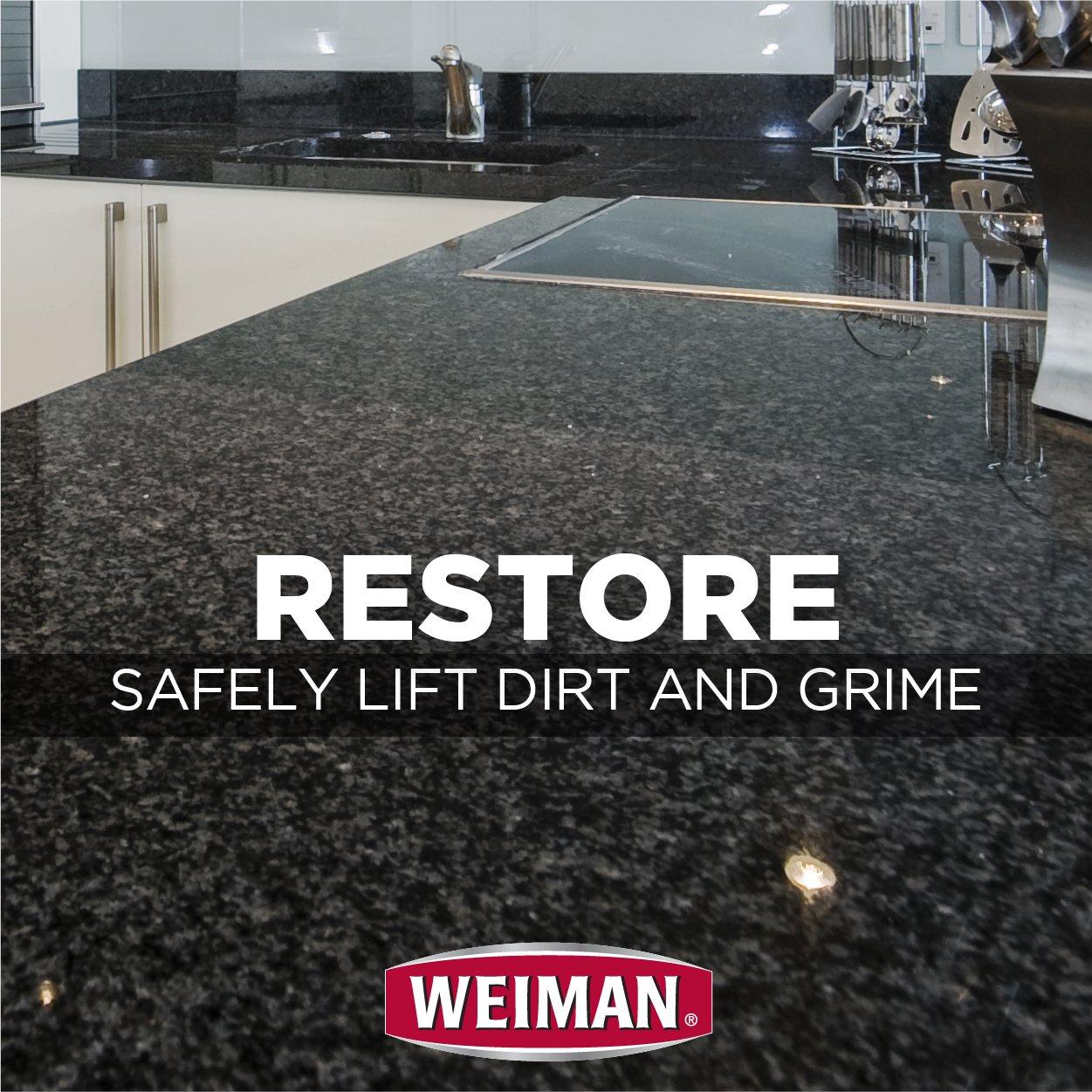 Weiman Granite Cleaner and Polish 17 Ounce For Granite Marble Soapstone Quartz Quartzite