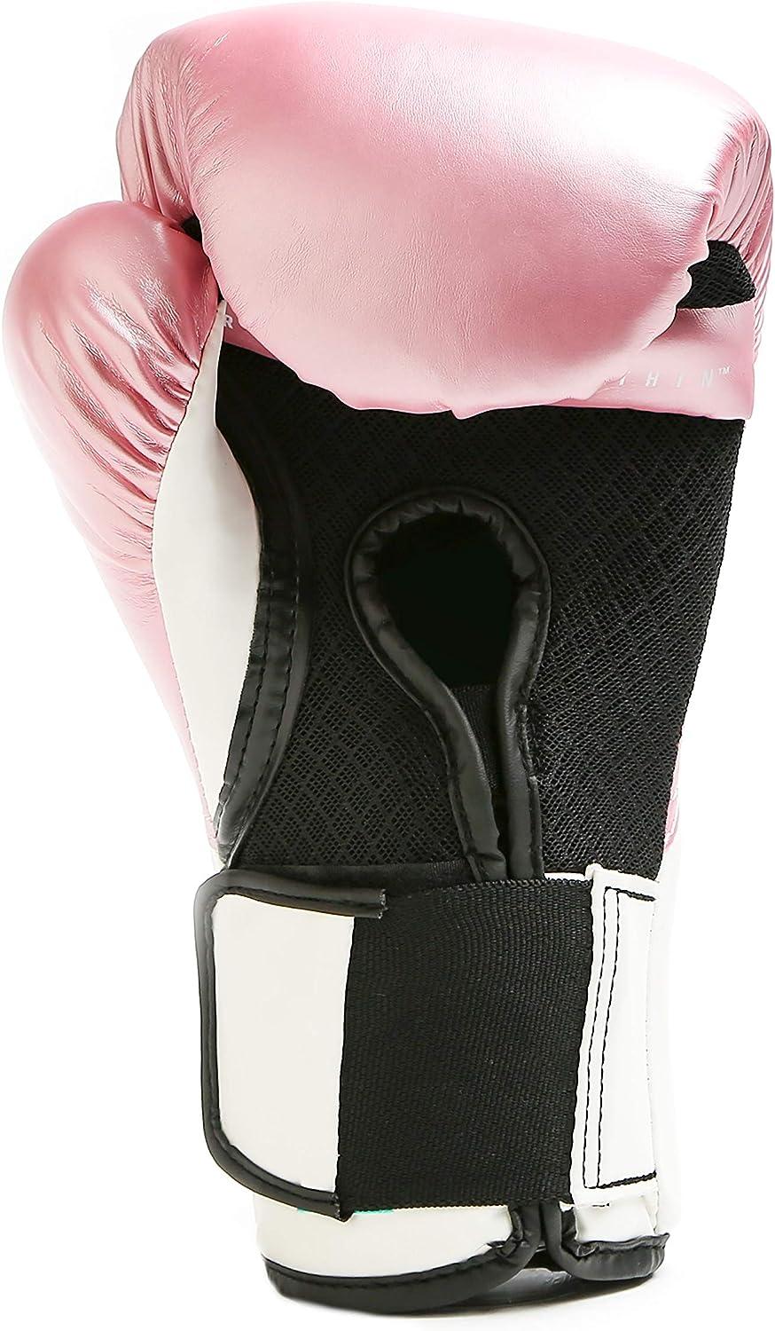Everlast Elite Pro Style Training Gloves Pink/White 12 oz