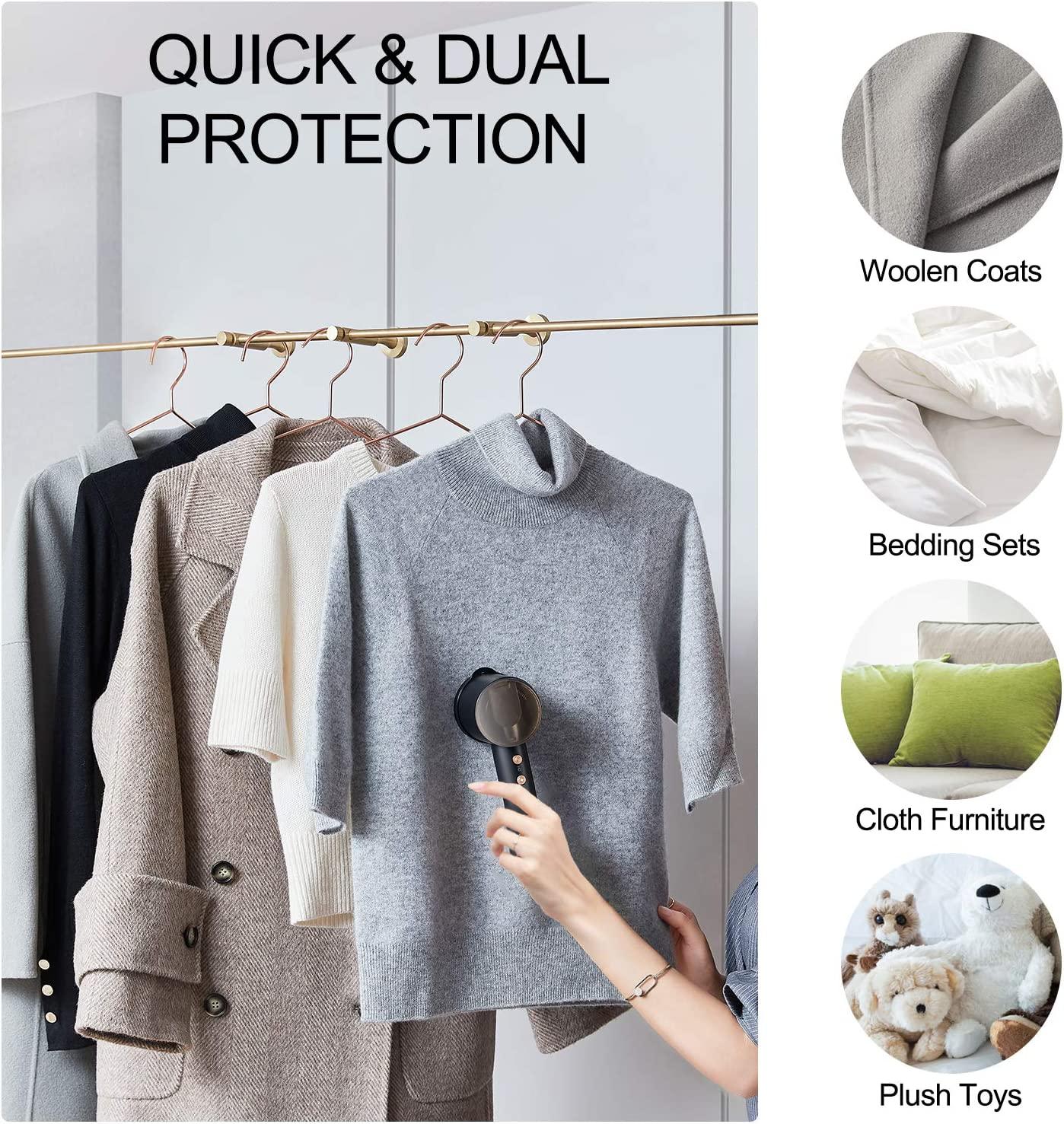 Fabric Shaver Rechargeable Lint Remover, Electric Lint Shaver with 5