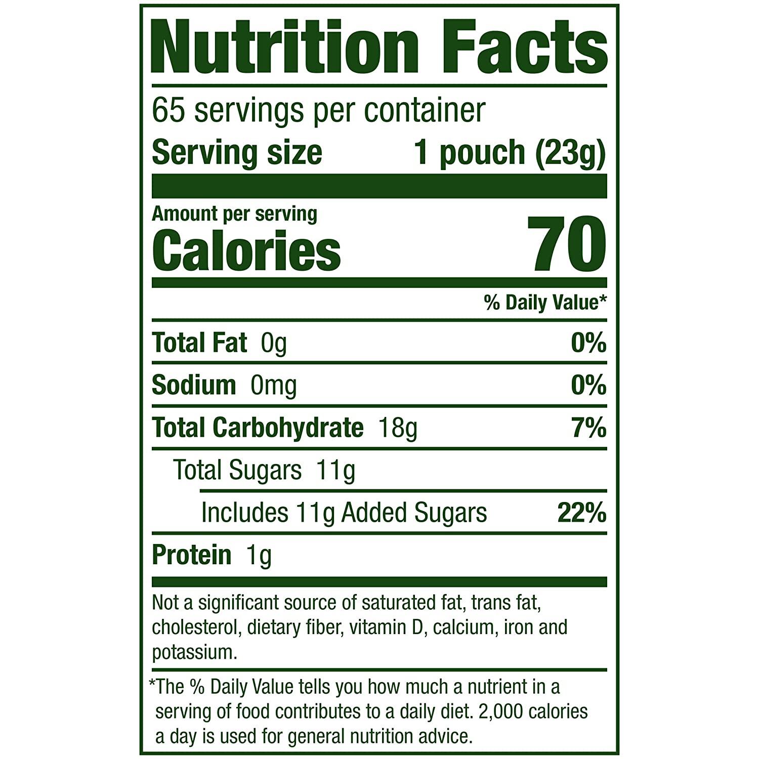 Black Forest Organic Gummy Bears Candy 0.8 Ounce Bag 65 Count