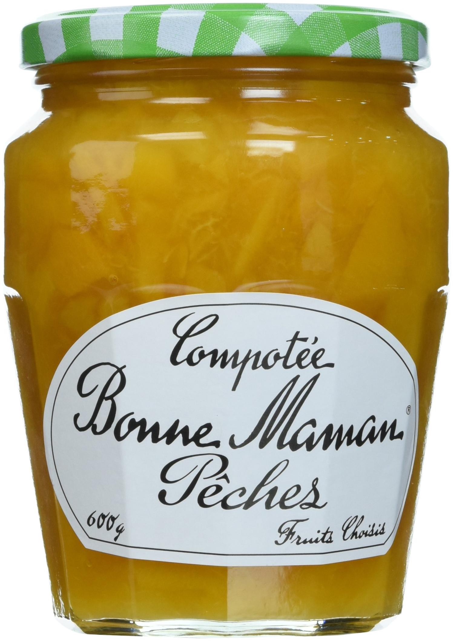Bonne Maman Peach Compote 600g - Delicious Fruit Preserve | Buy Now ...