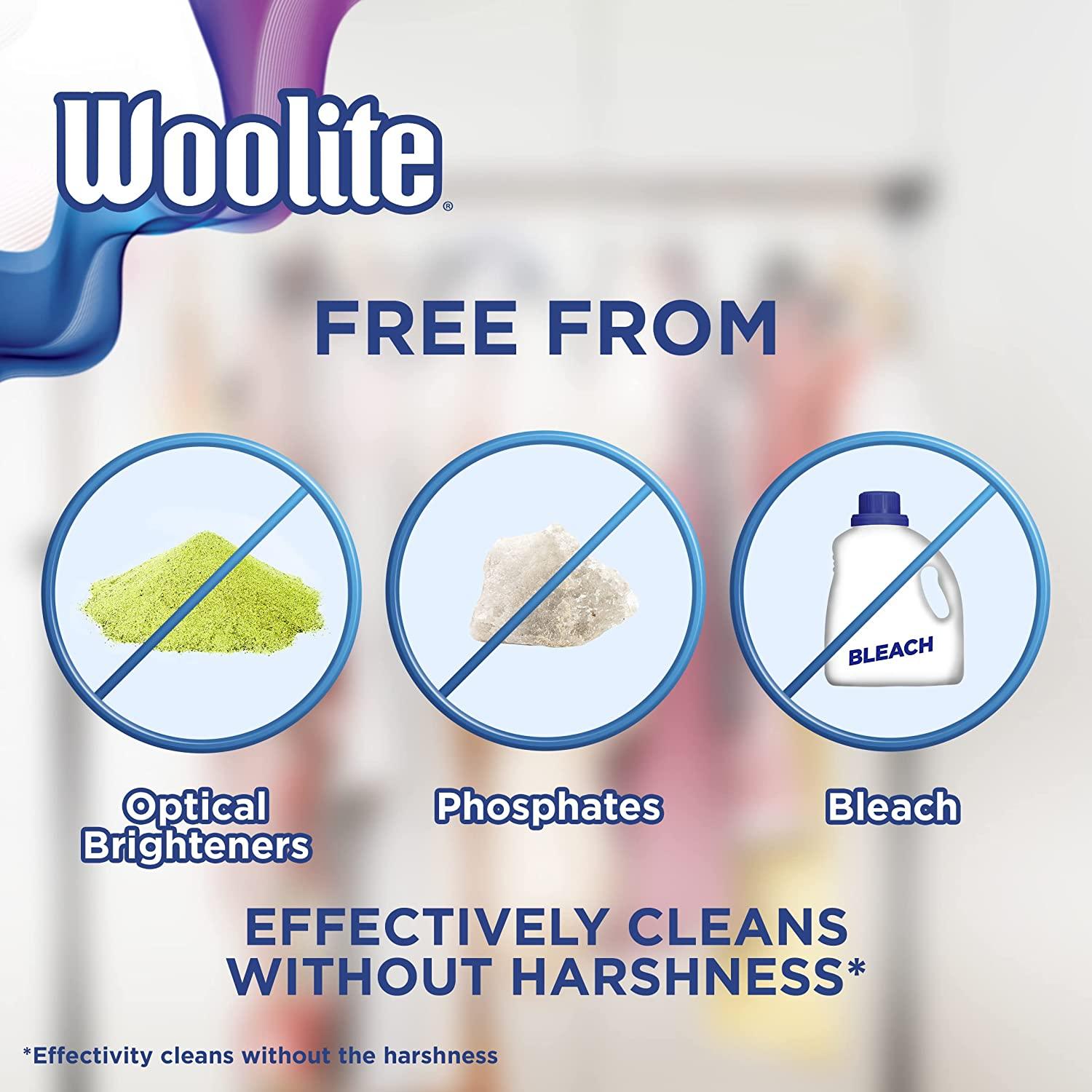  Woolite Darks Defense Liquid Laundry Detergent, 33 Loads, 50 Fl  Oz, Regular & HE Washers, Packaging May Vary : Health & Household