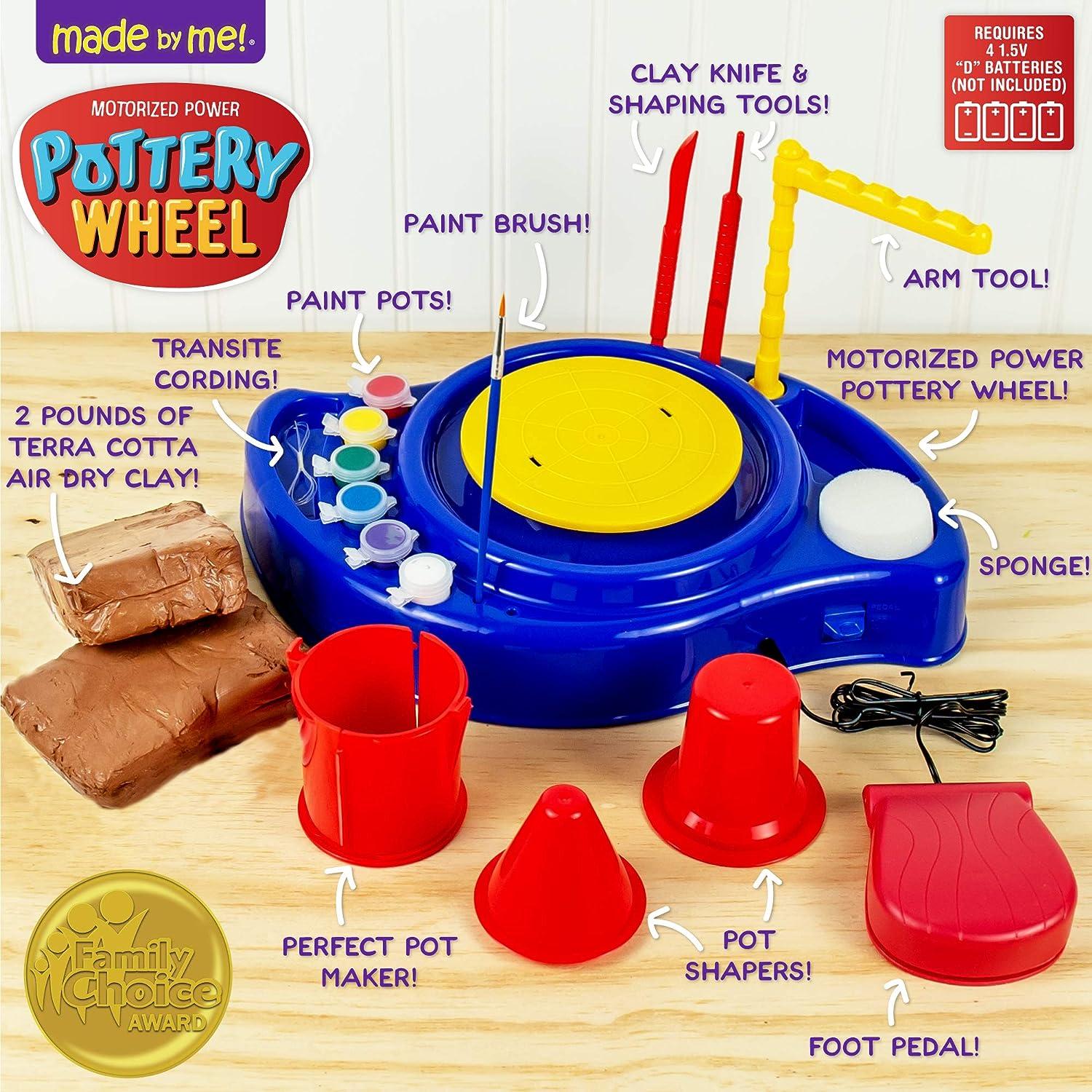 Horizon Group USA Electric Pottery Wheel & Clay Sculpting Kit, 1 Each 