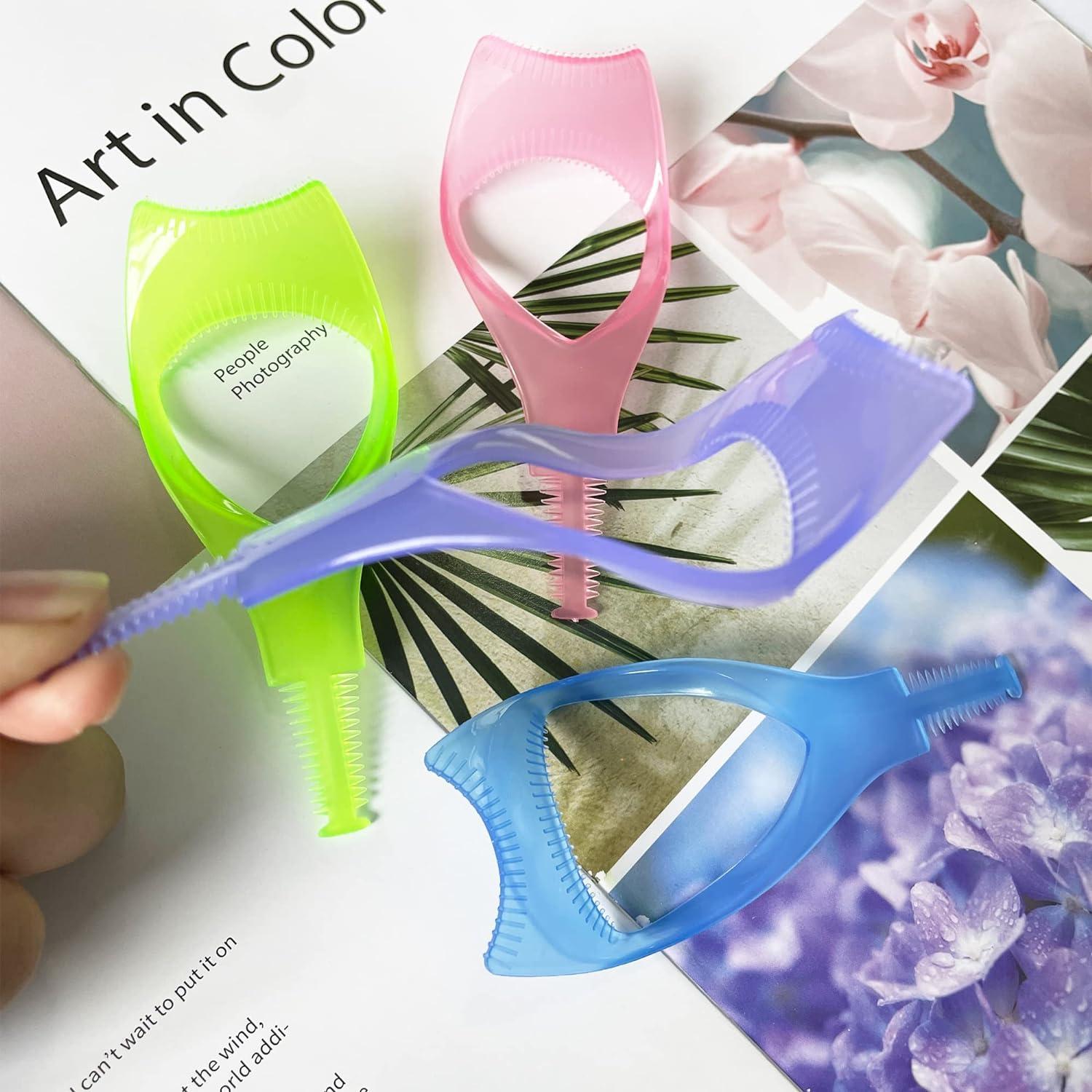 Mascara Shield Guard 4 Pcs Lash Buddy Tool Mascara Guard Eye Lash Applicator Makeup Cosmetic