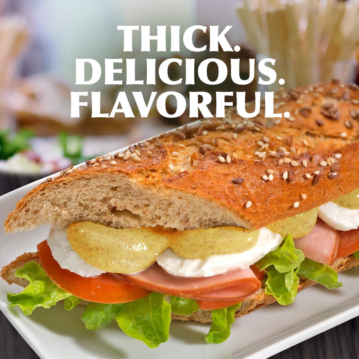 Gulden Squeeze Brown Mustard12 oz Spicy Brown Mustard