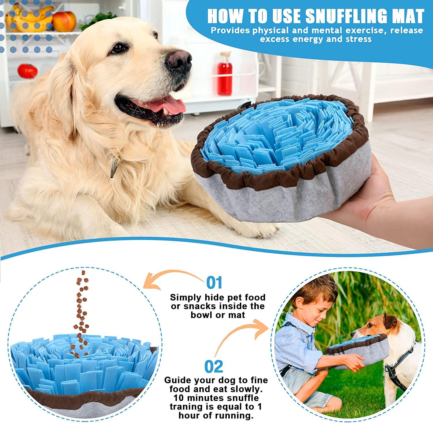 Dog Play Mat Snuffle Training Slow Feeding Mat