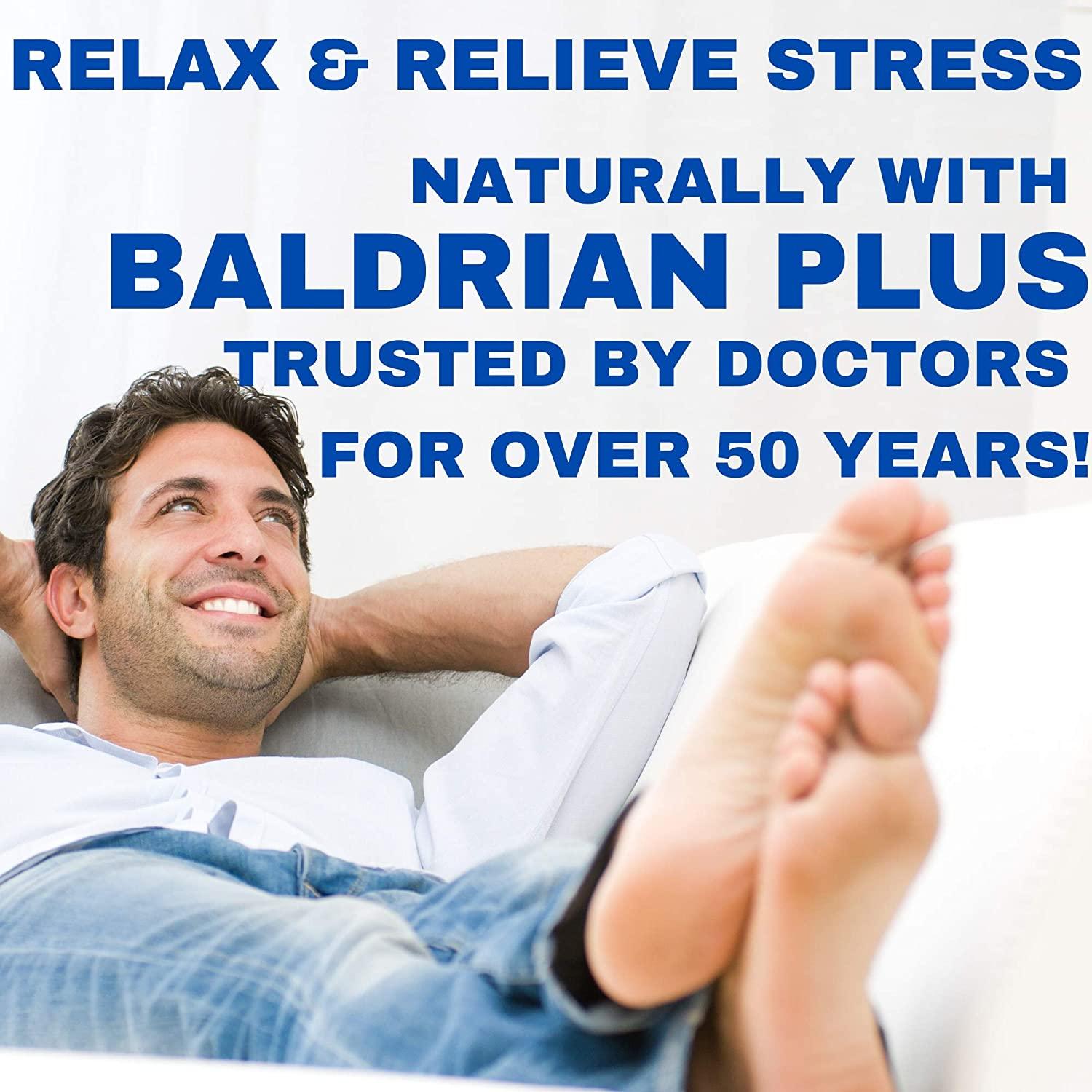 VITAMINERALS Baldrian Plus Valerian Extract Natural Relaxing Support
