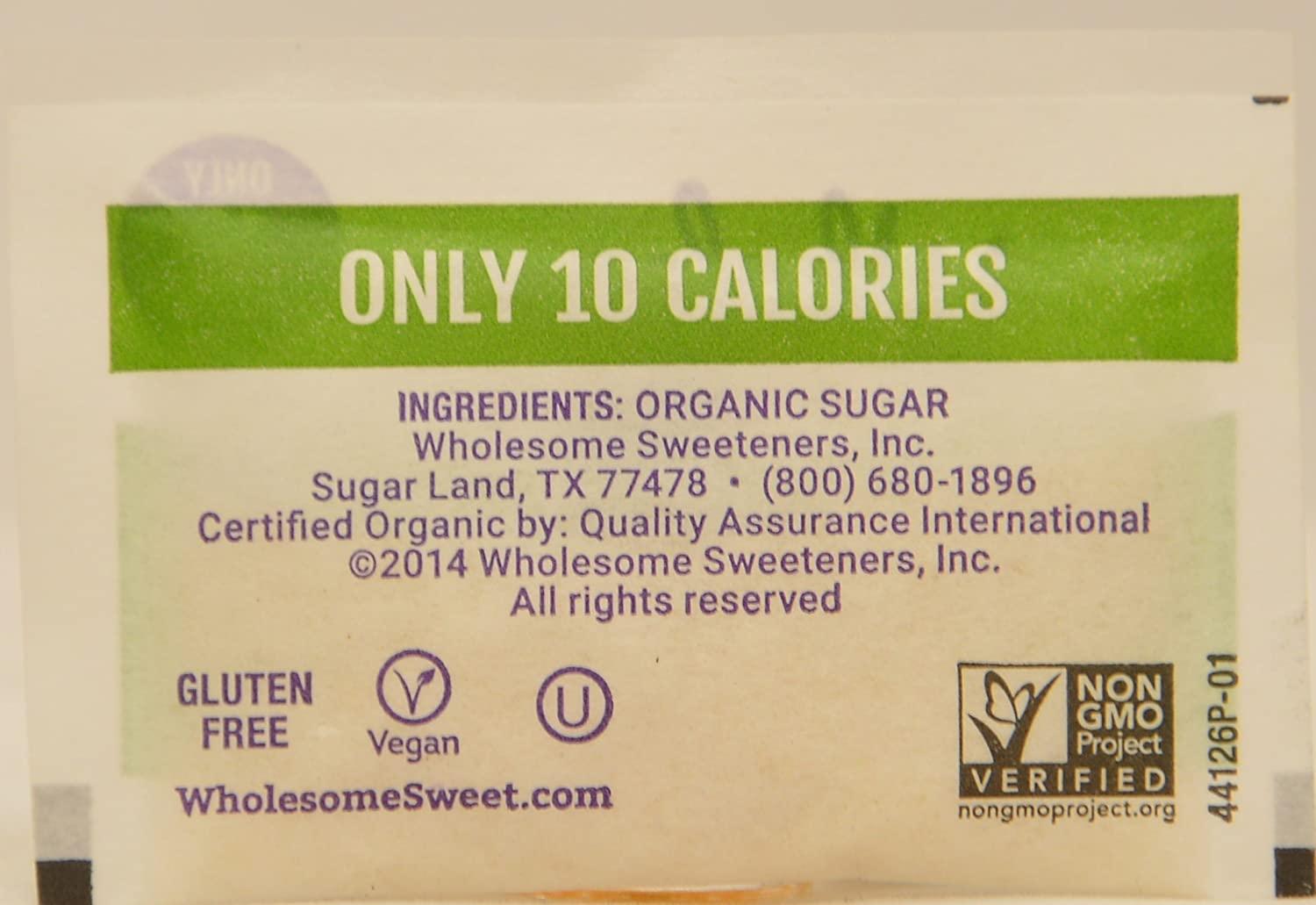 Wholesome Sugar Packet Variety Organic Cane Natural Raw Turbinado