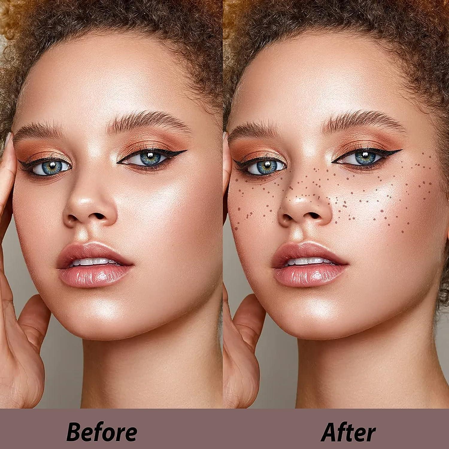 Bnukeye Waterproof Freckles Patch Tattoo Stickers 10 Sheets for Girls