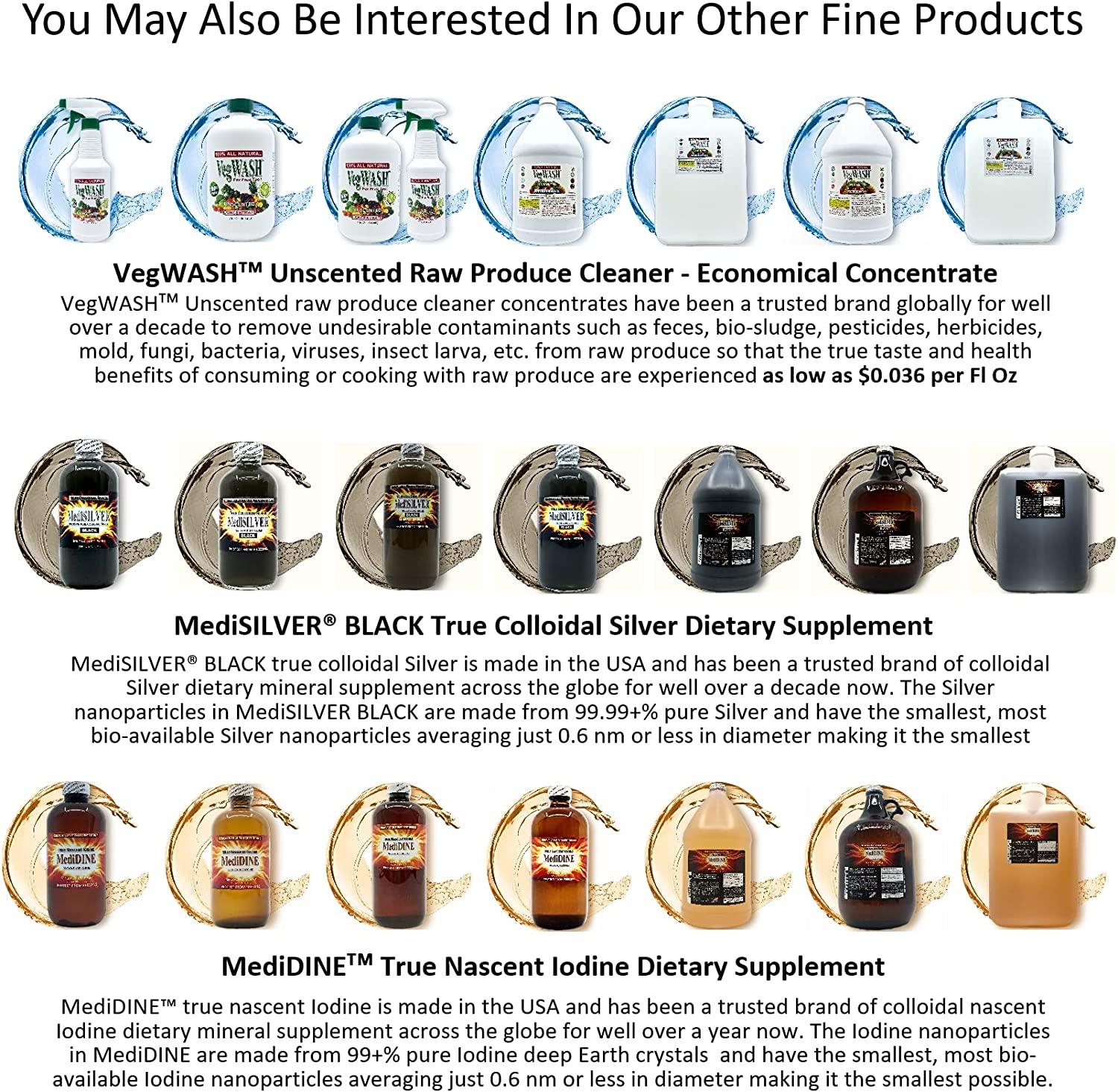 MediGOLD True Colloidal Gold Dietary Supplement 500 mL (16.9 Fl Oz