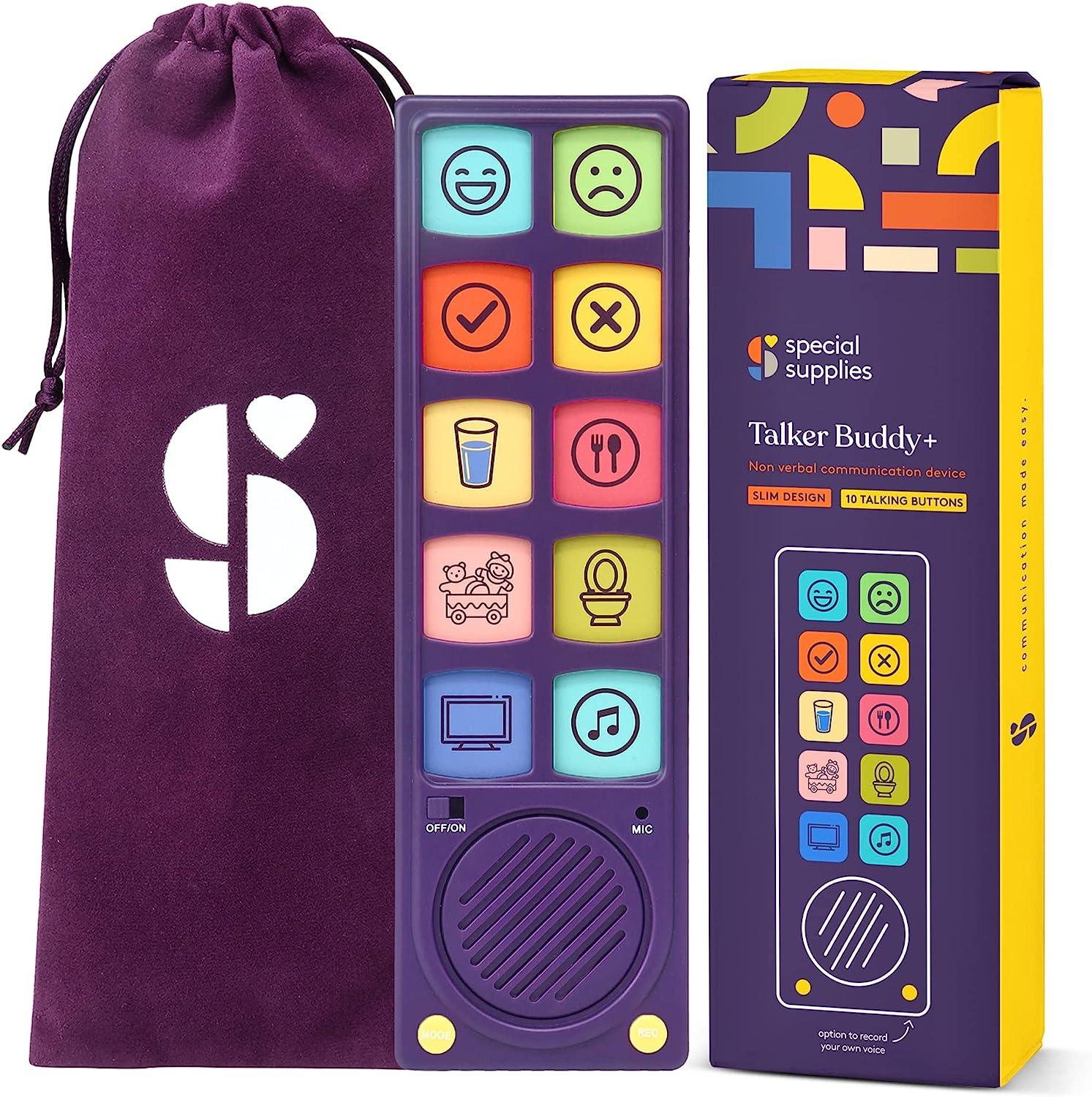 Special Supplies AAC Communication Device Speech Therapy,Talker Buddy