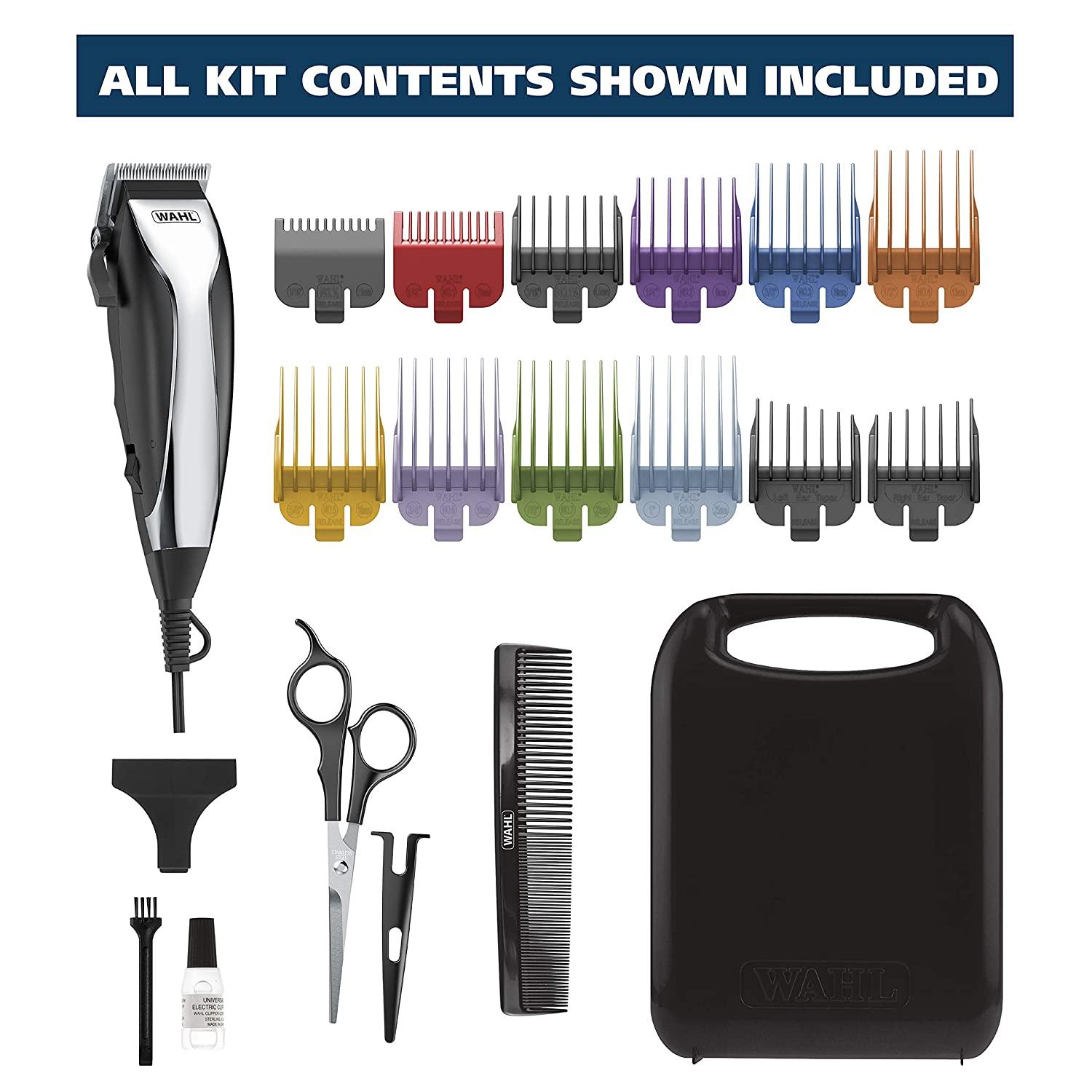 Wahl Home Haircutting Kit With Color Guards for Easy Identification
