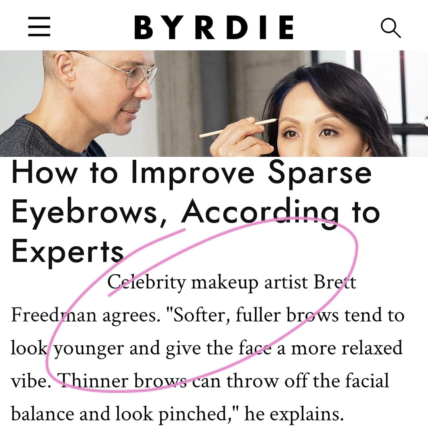 BRETT BROW Duo-Shade Pencil Medium Brunette - Define and Enhance Brows