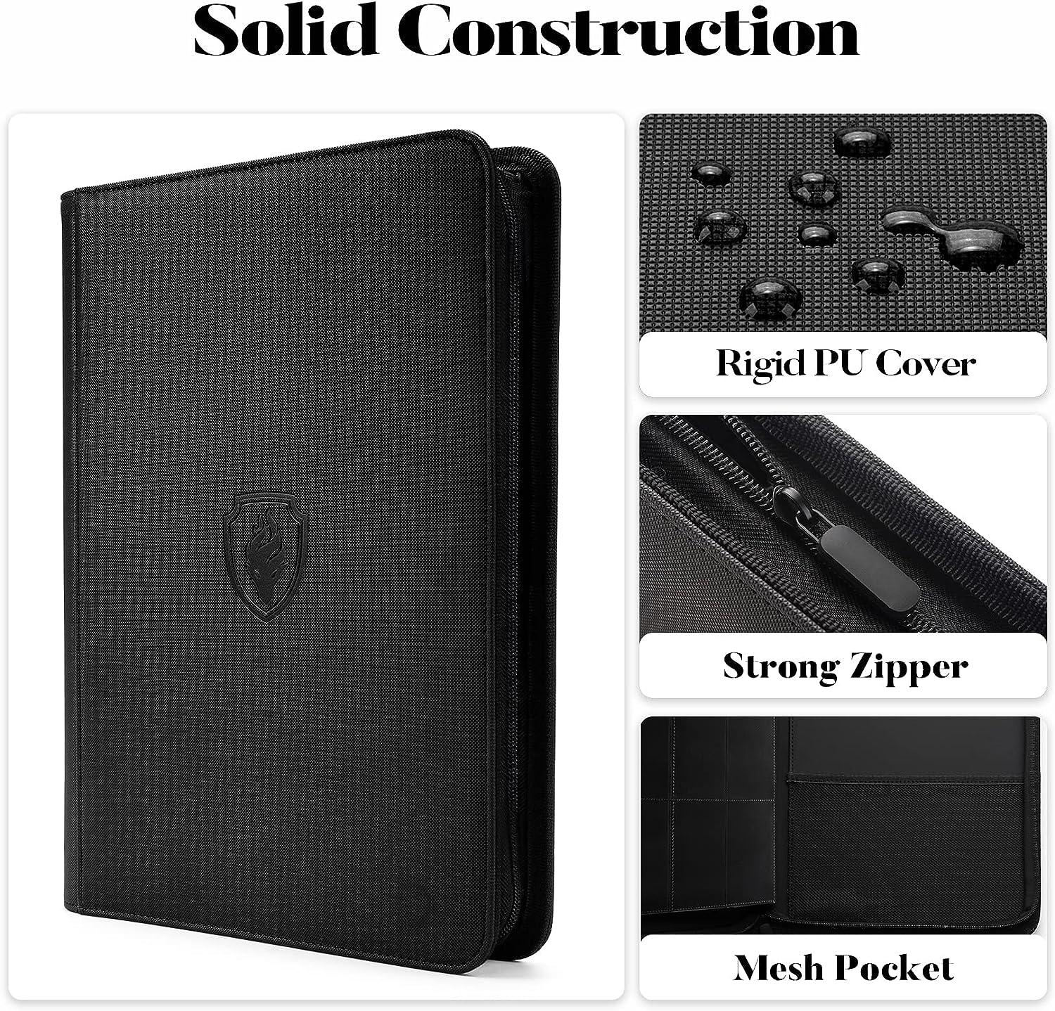 zipper binder for cards Premium 9-Pocket Zipper Binder for Pokémon & MTG main image 1