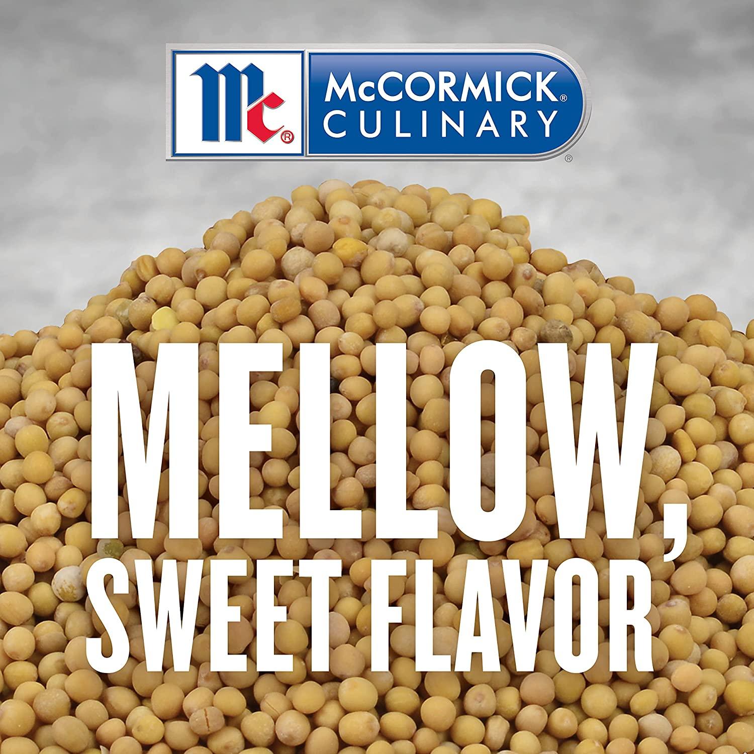 McCormick Culinary Whole Yellow Mustard Seed, 22 oz One 22 Ounce
