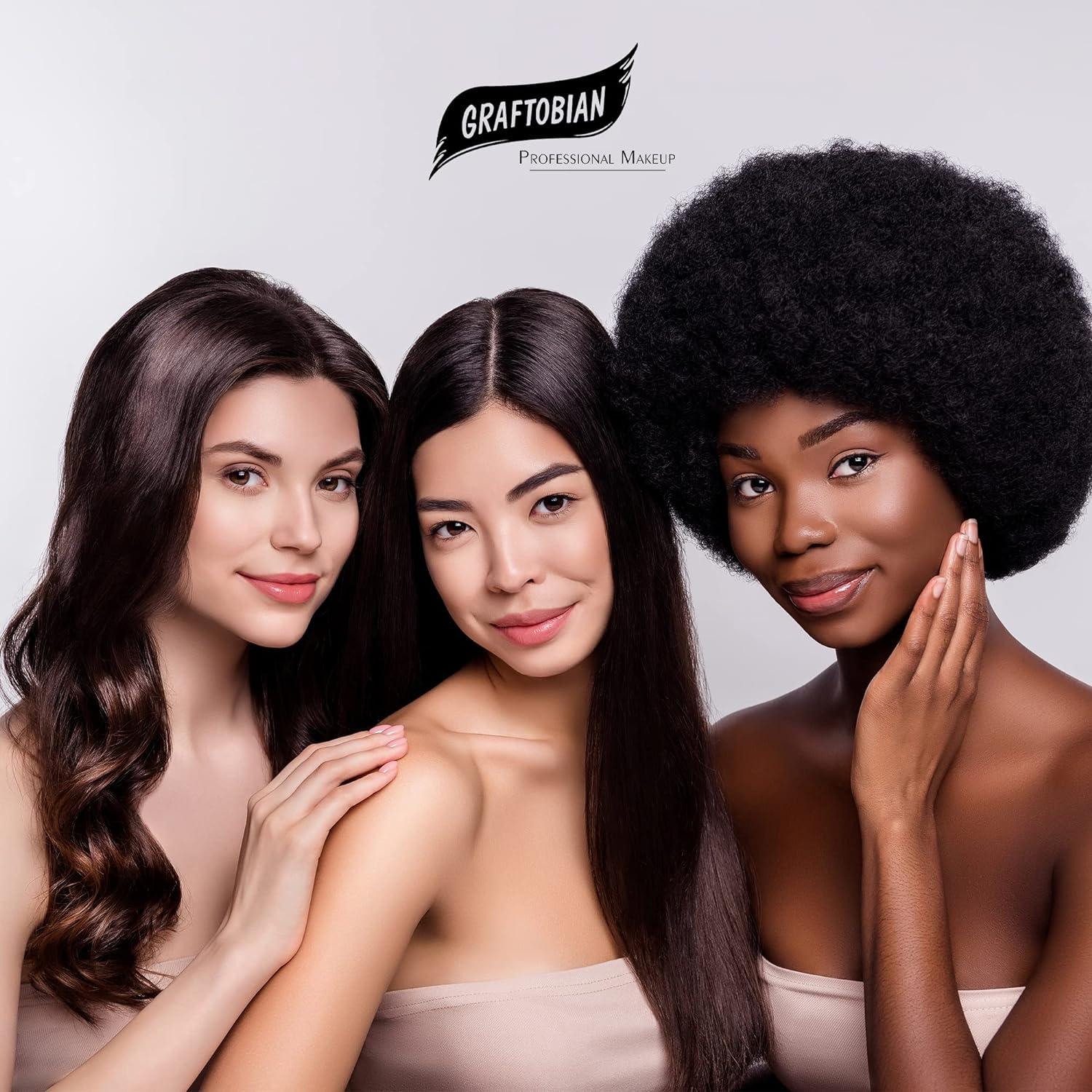 Graftobian HD Glamour Creme Foundation Palette Cool 1 Professional