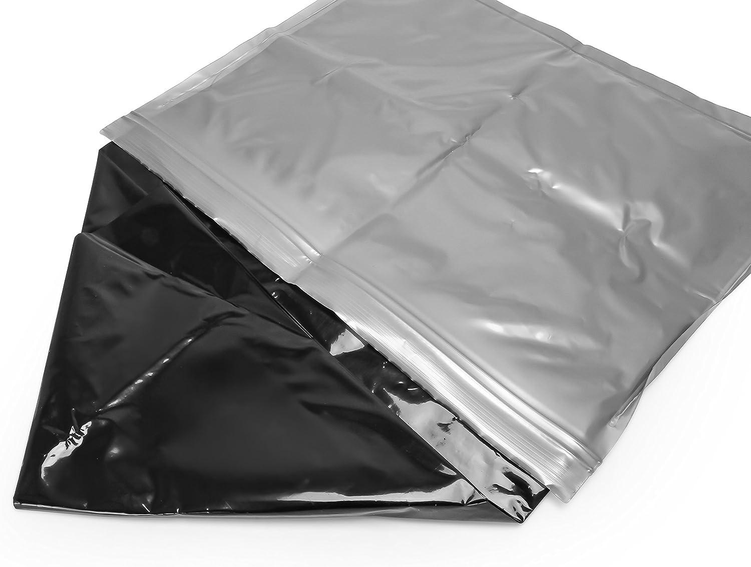 Camco Double Bag Design Portable Toilet Waste Bags Black Pack of 10