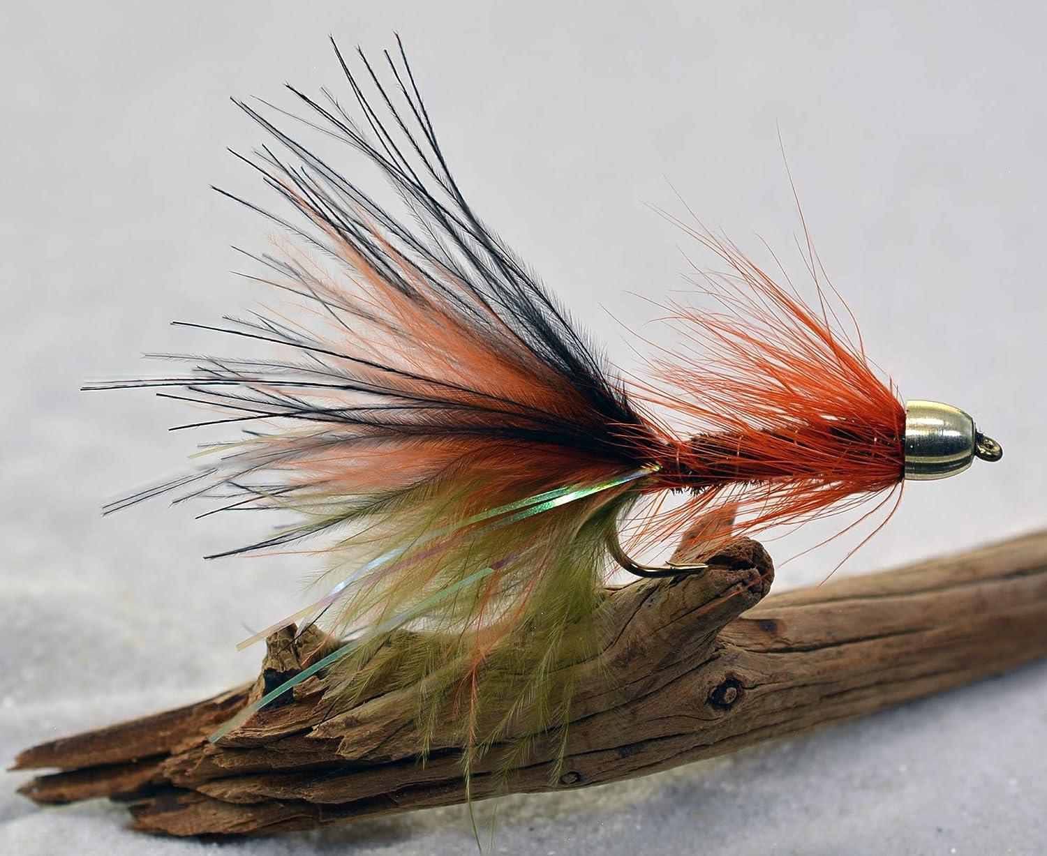 Thin Mint Streamer Fly Fishing Flies, Cone Head