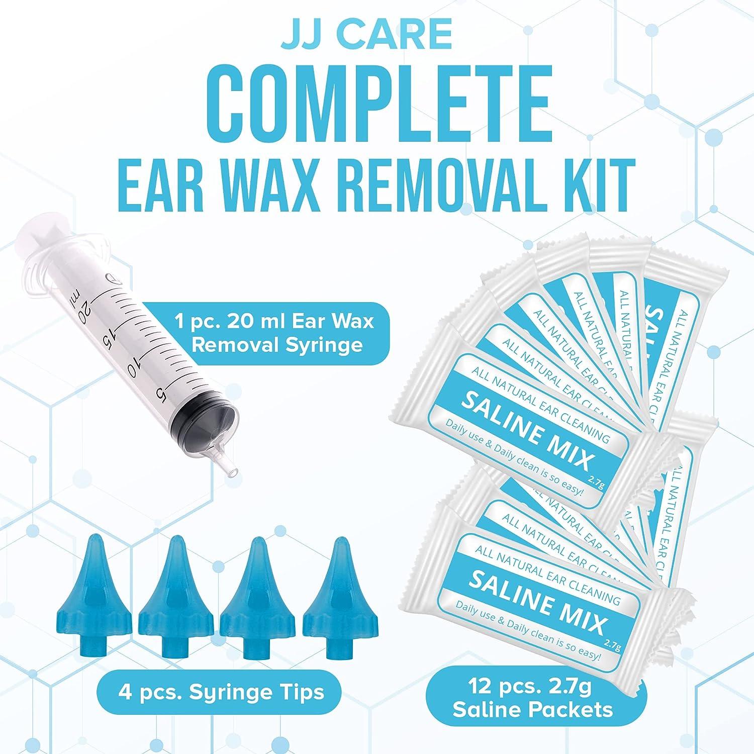 JJ CARE Ear Wax Removal Syringe (Set of 1) 20ml Capacity Ear Wax