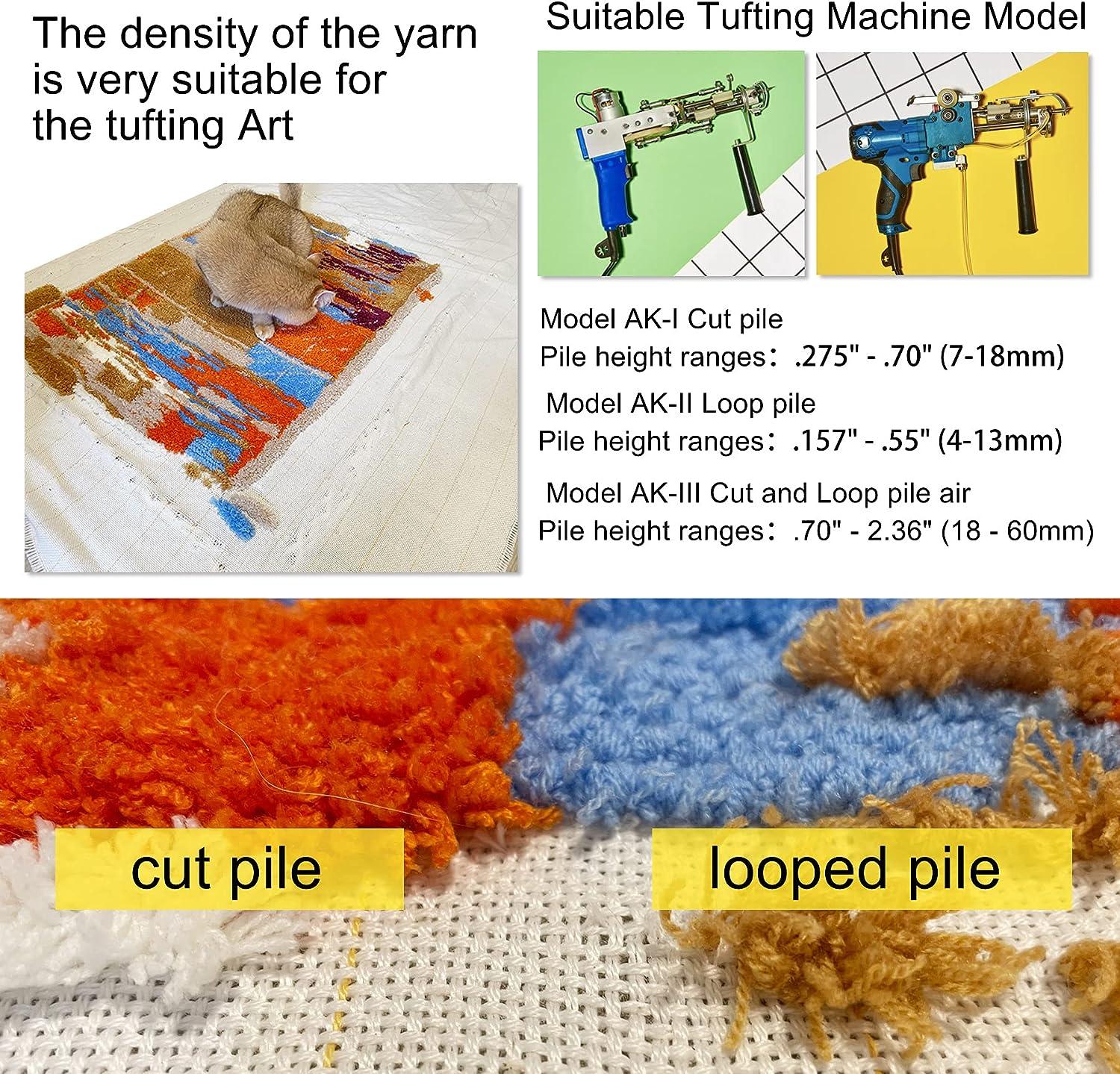 83 x 59 Upgraded Overlocking Tufting Cloth with Marked Lines,Large Monk's  Cloth for Tufting Gun & Punch Needle,Tufting Fabric/Primary Tufting