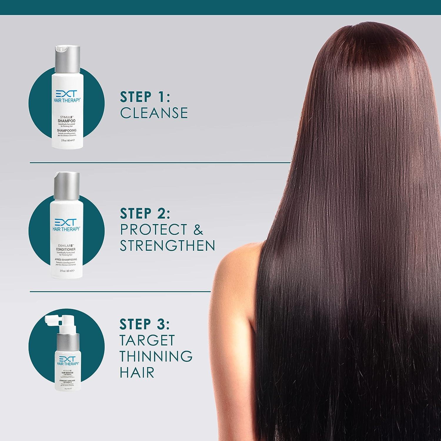 EXT 3 Piece Starter Set for Fine & Thinning Hair - Trial Size