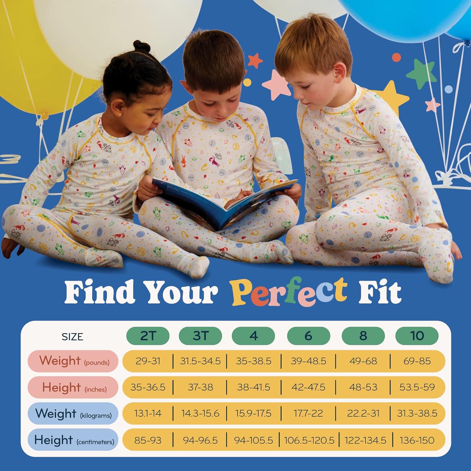 Eczema Pajamas Set for Kids Eczema Wet Wrap Clothes for Itch Relief (8)