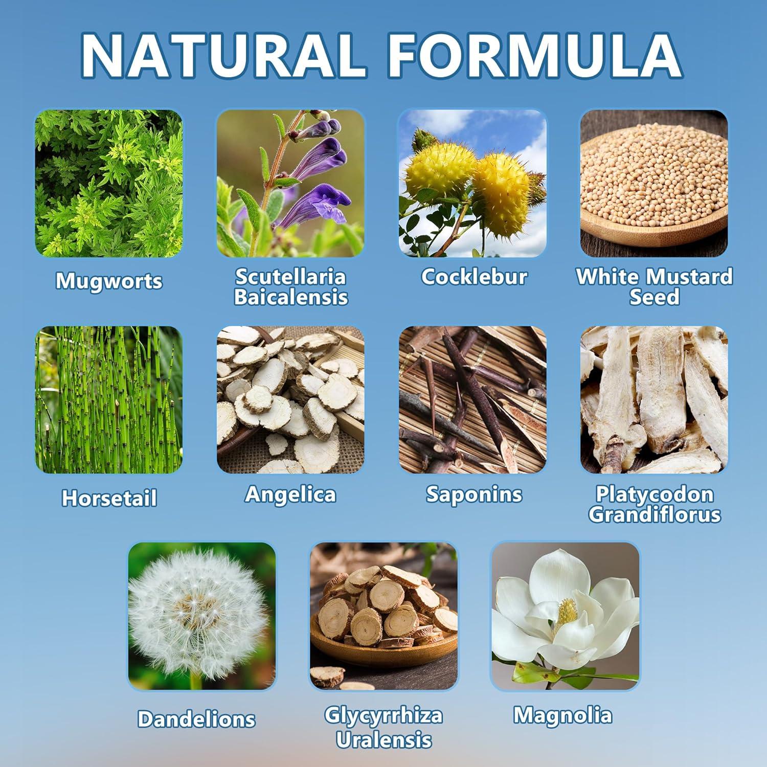 KOSANIO Nasal Strips 50 Count Snoring Nose Strips for Nasal Congestion Relief Breath Nasal Strip