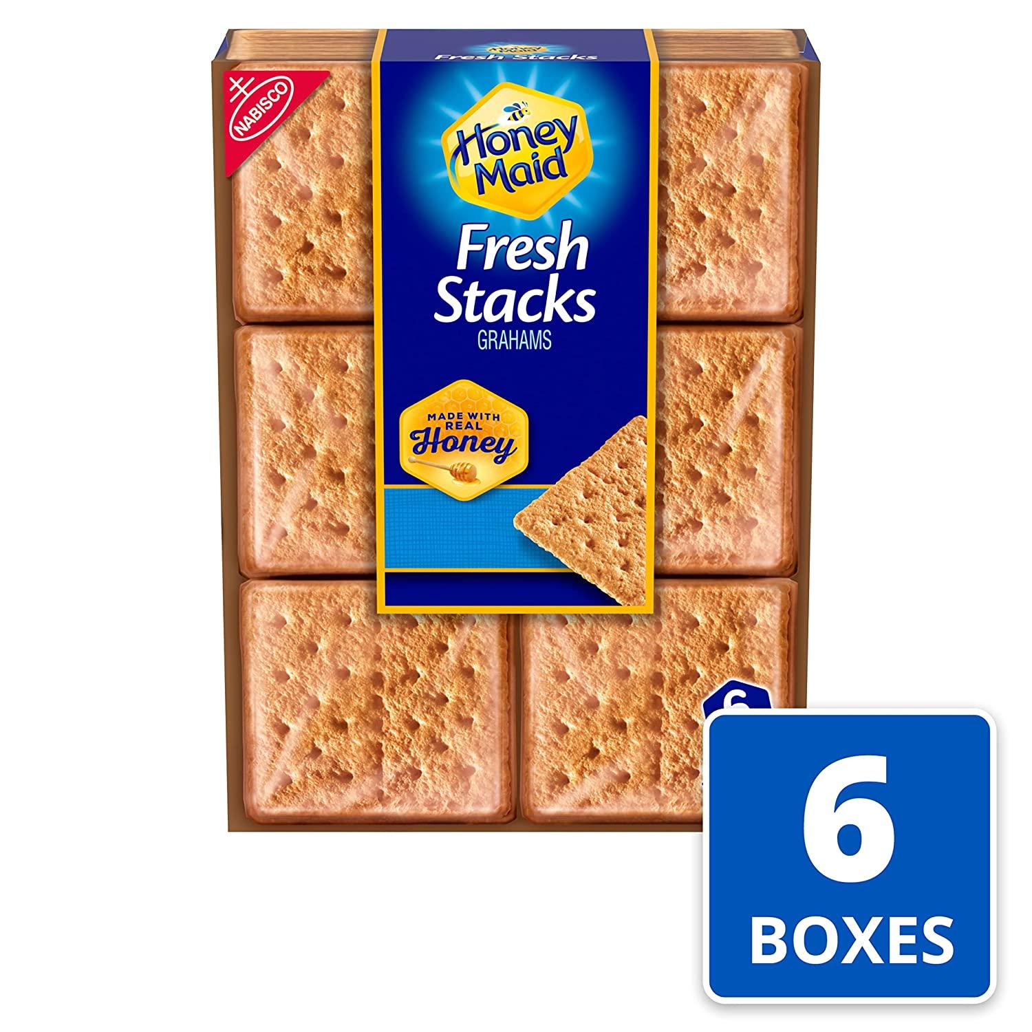 Honey Maid Fresh Stacks Graham Crackers 73.2oz 6 Count (Pack of 6