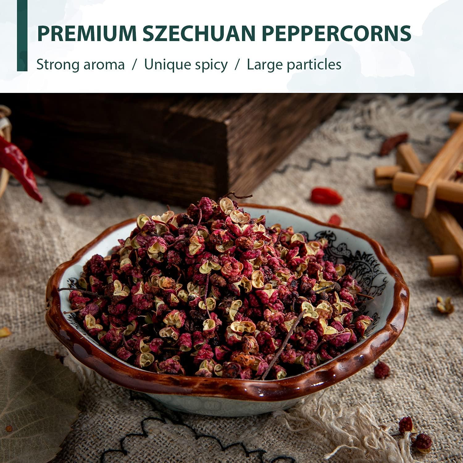 Soeos sichuan peppercorns 8oz (227g), Szechuan peppercorn , Grade A