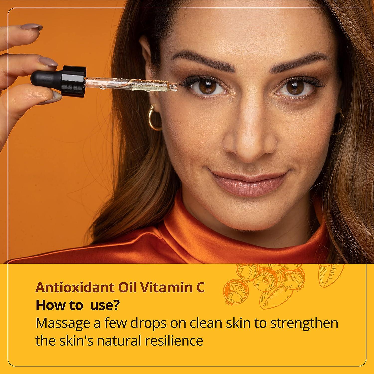 Avalon Organics Vitamin C Oil Anti-Aging Serum | Hydrating & Brightening  Formula with Essential Fatty Acids & Vitamin E | Reduce Lines & Wrinkles |  Antioxidant Serum | Buy Now with Express