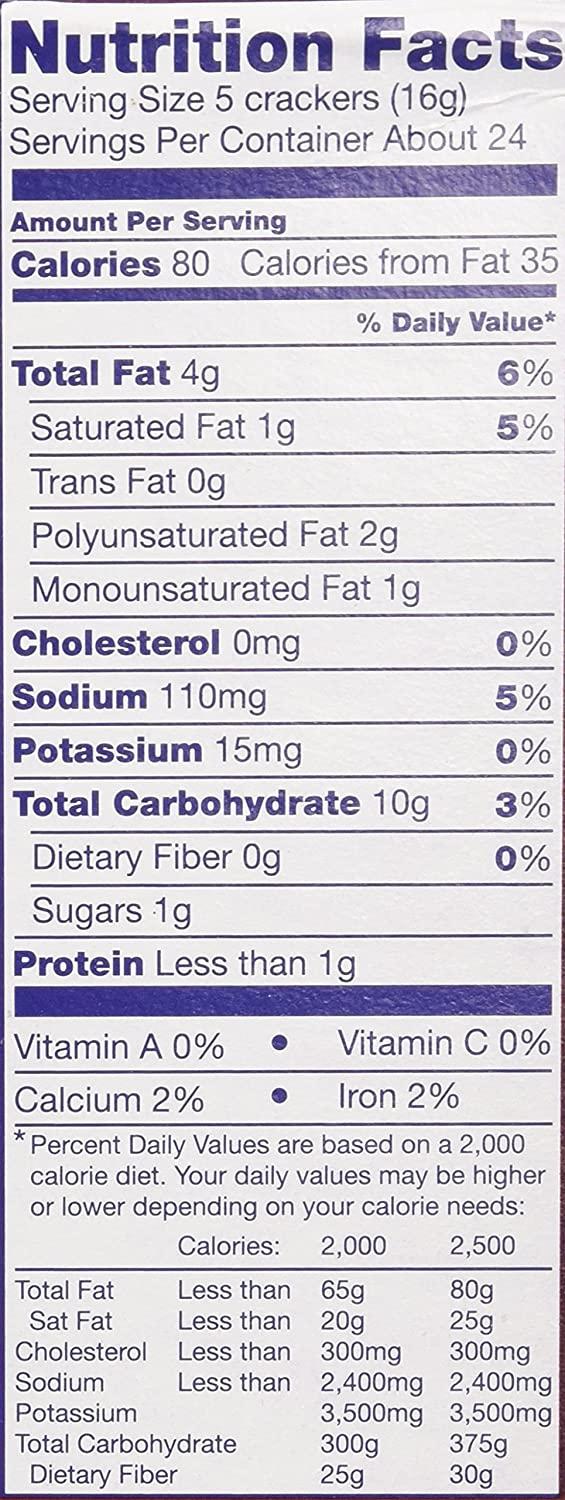 Ritz Garlic Butter Crackers, 15.1Ounce (Pack of 4)