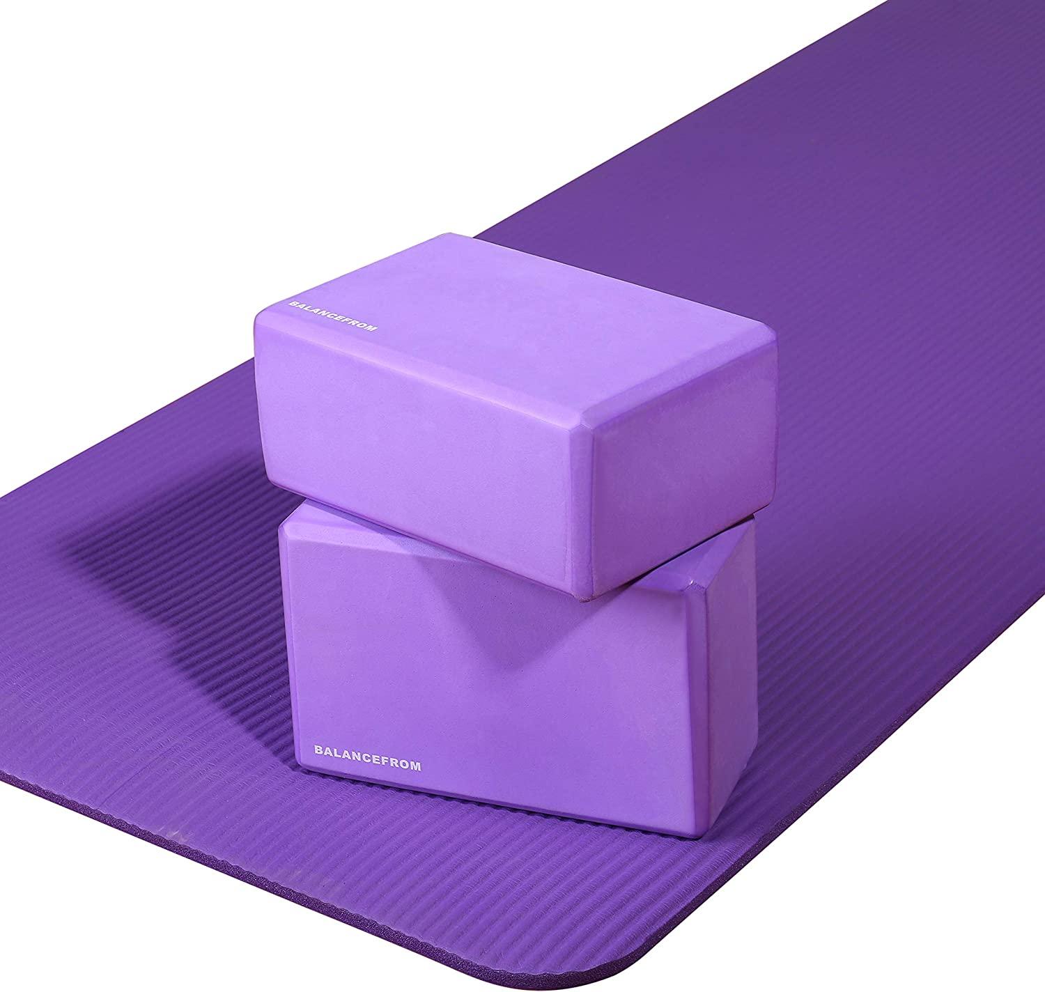 BalanceFrom GoYoga + All-Purpose 1/2 In. Extra Thick High Density