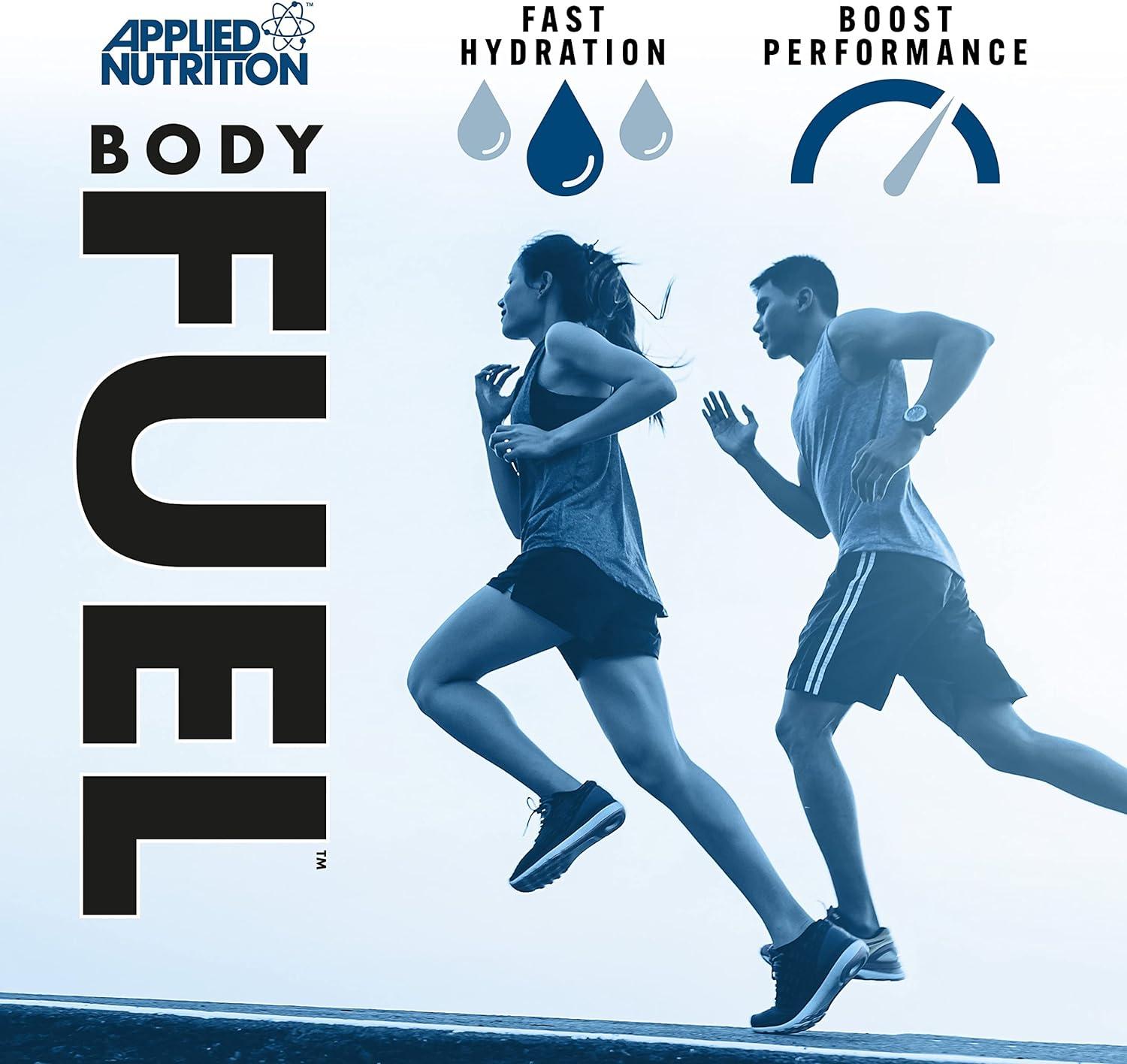 Applied Nutrition BodyFuel Electrolyte Water BCAAs & Vitamins for Fast Hydration (Paddy Punch