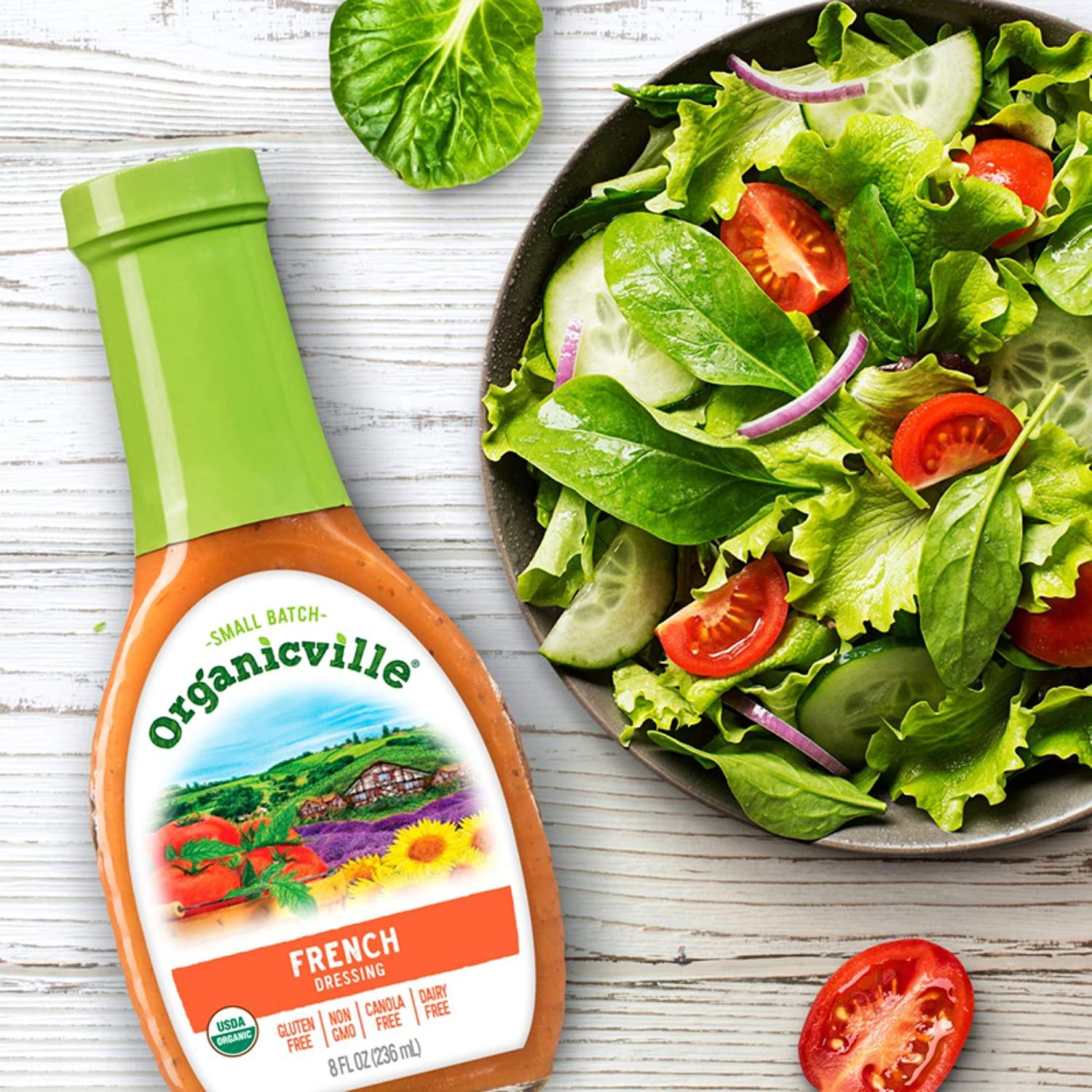 ORGANICVILLE DRSSNG FRENCH ORG 8OZ
