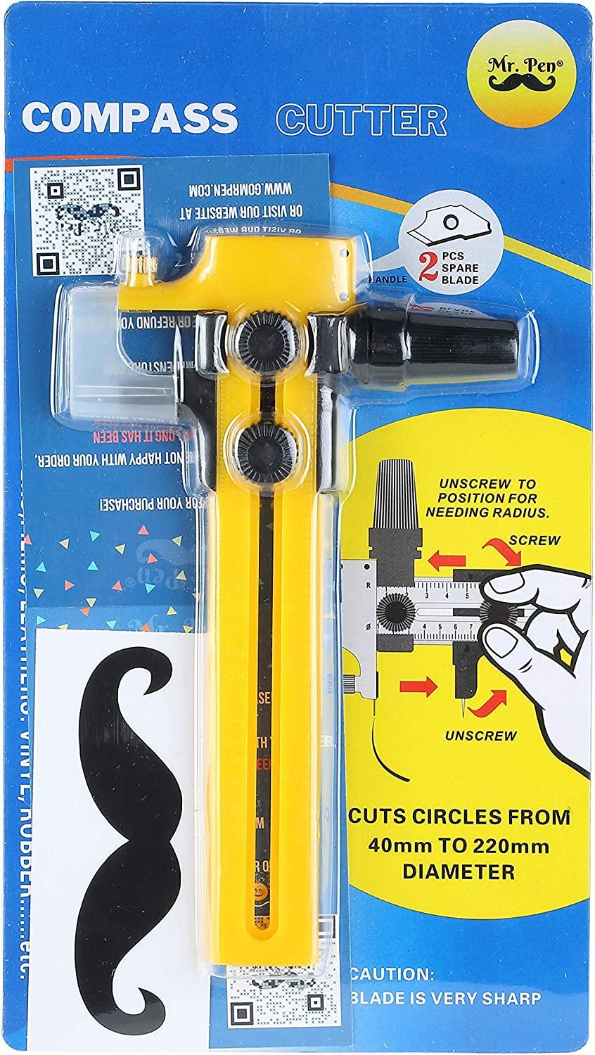 Mr. Pen- Compass Circle Cutter, 6.25In, Circle Cutter, Fabric