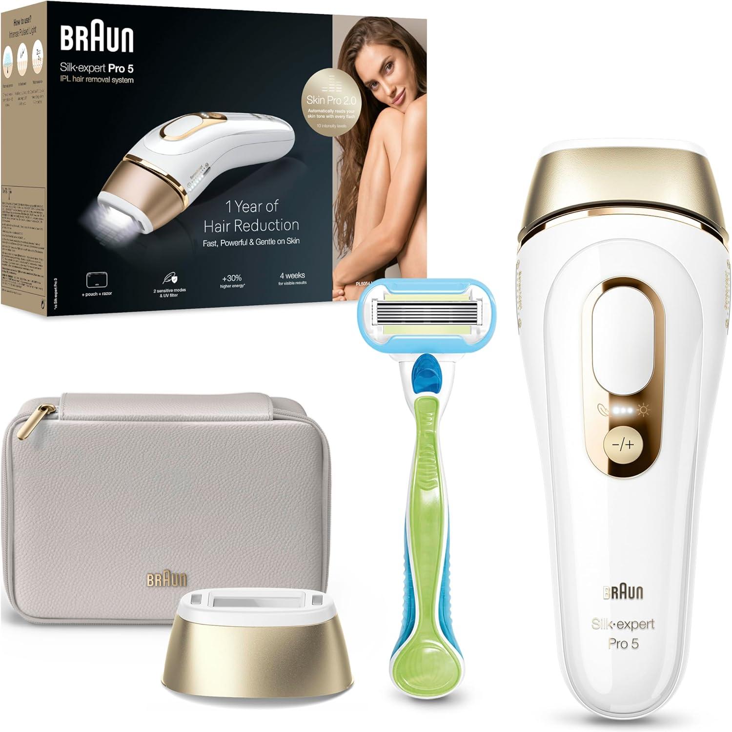 Buy Braun Silk-expert Pro 5 IPL Epilator PL5052 - Fast Shipping