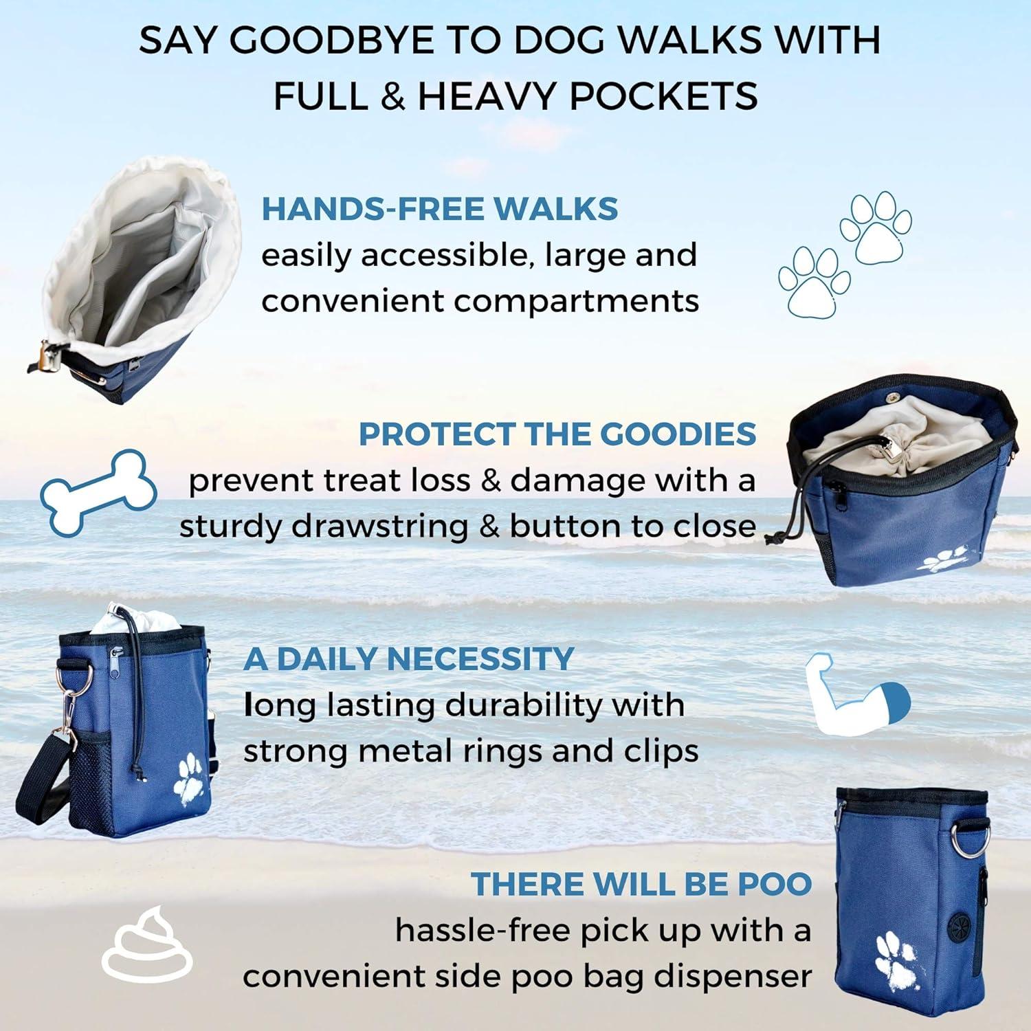 Pet Impact Eco-Friendly Dog Treat Pouch for Convenient Dog Walking