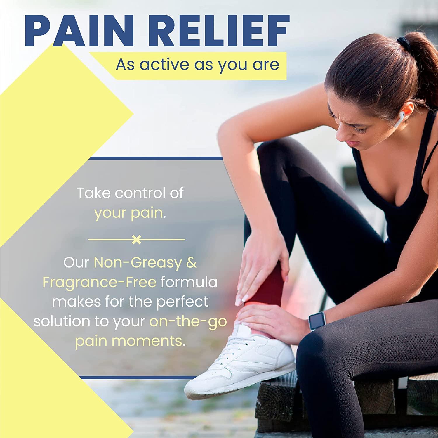 Supplement Spot No Pain Capsaicin Lotion Arthritis Pain Relief Cream for Muscles & Joints Deep