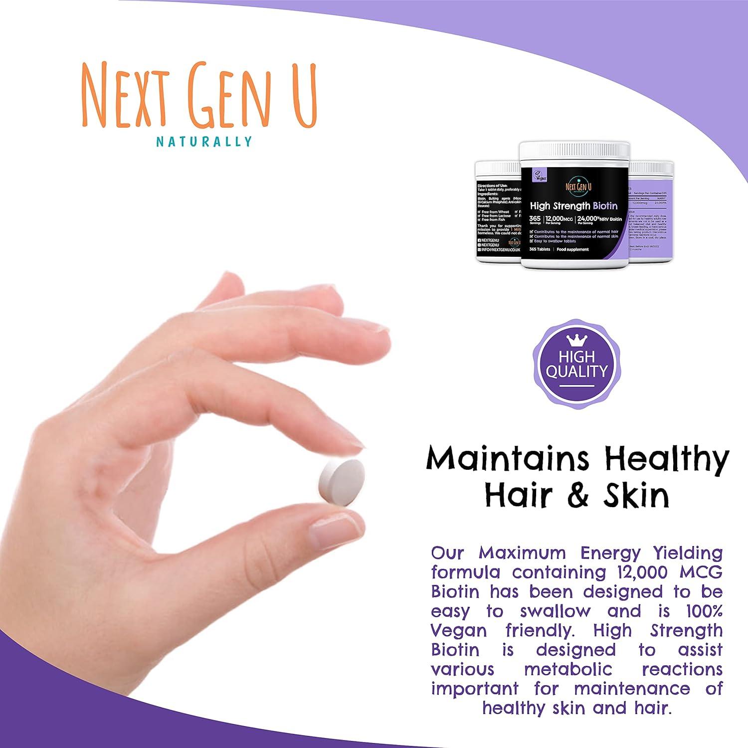 Buy Nutrivue Biotin capsules for Healthy Hair Growth Nail Skin Nutrients  (60 Capsules) (60 Capsules)