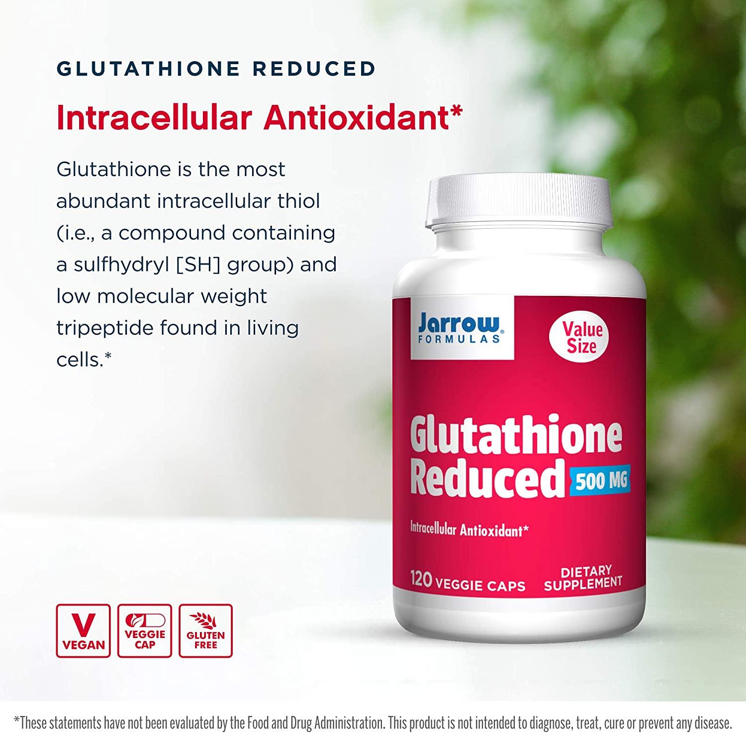jarrow glutathione reduced review FRANKLY: JARROW FORMULAS REDUCED GLUTATHIONE main image 1
