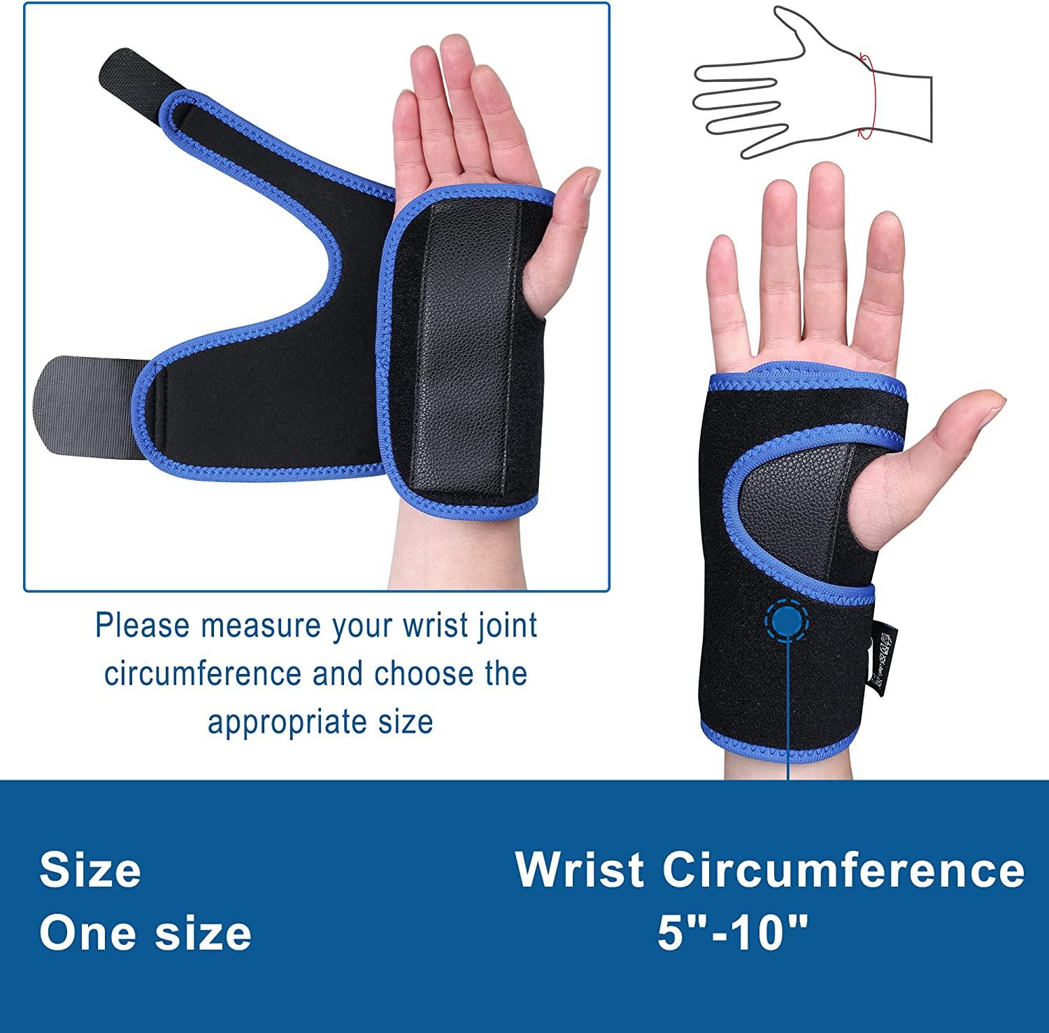 KKOOMI Wrist Brace for Carpal Tunnel, Wrist Wraps, Carpal Tunnel Wrist