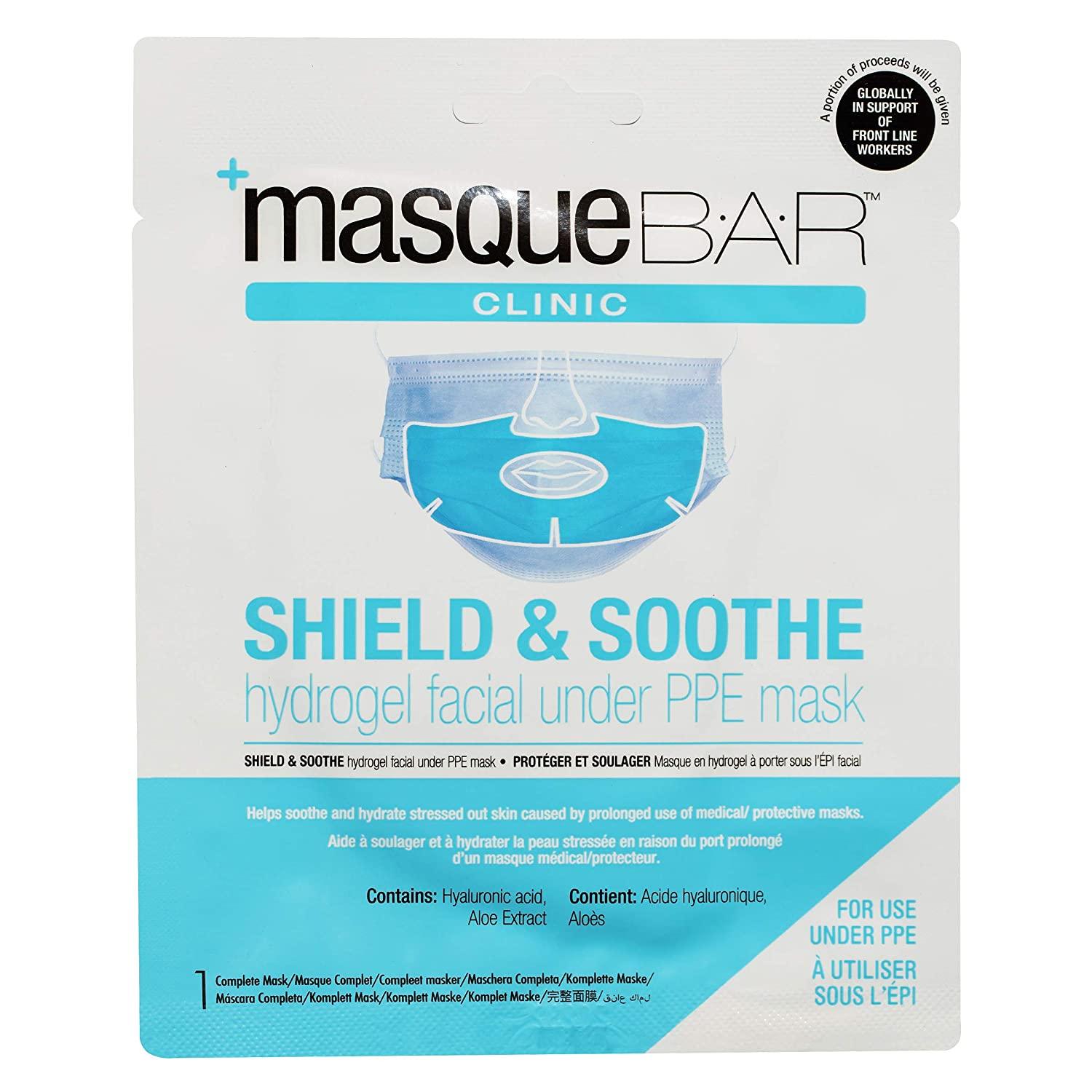 masque BAR Shield & Soothe Hydrogel Facial Mask (6 Pack) — Korean Under