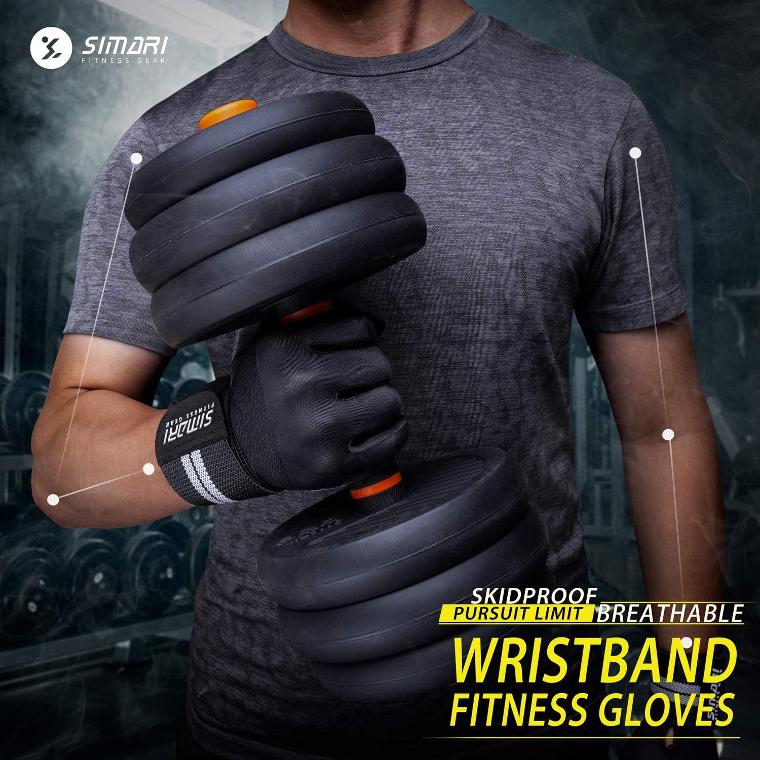 SIMARI Weight Lifting Gloves - Thumbnail 5
