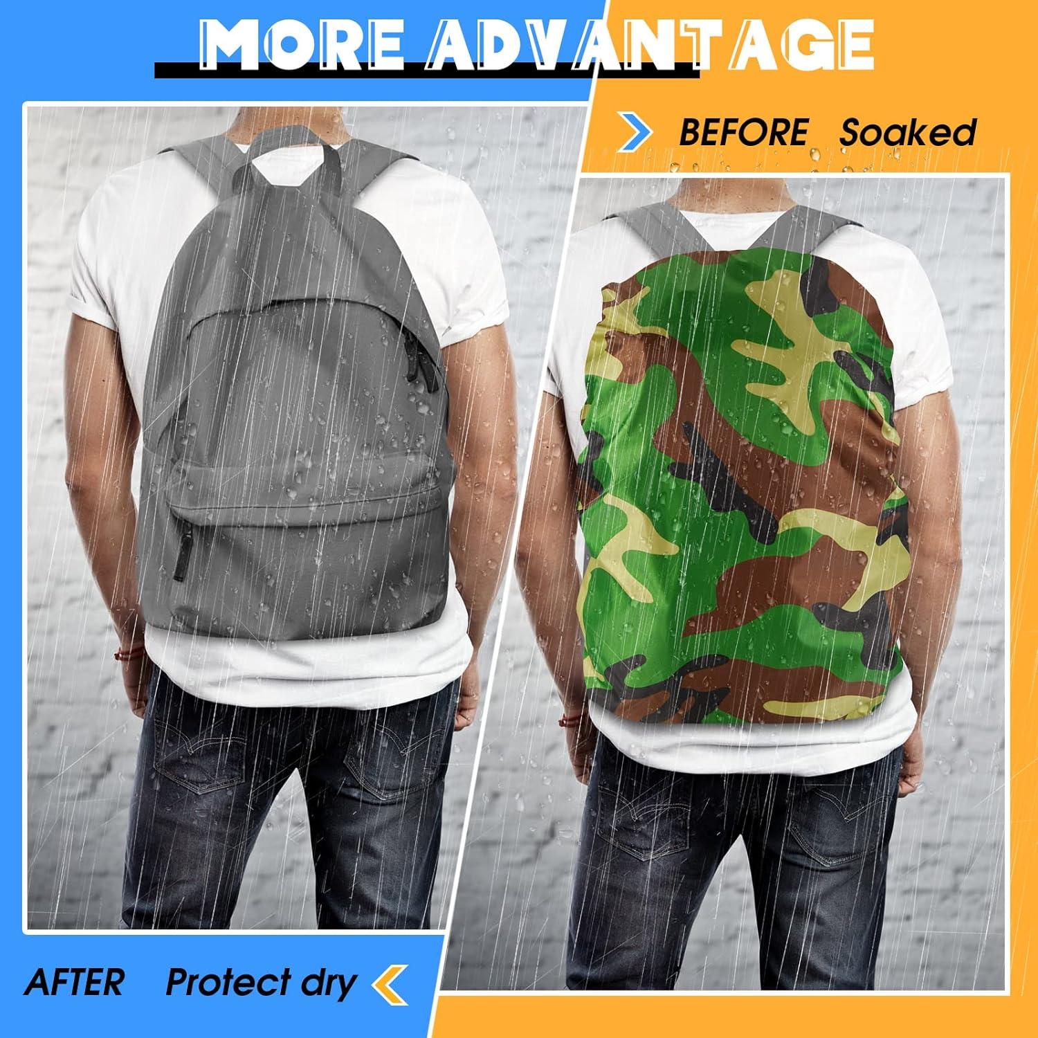 Amylove Waterproof Backpack Rain Cover 30-40L - 4 Pcs Reflective Strip  Ultralight Pack Cover with Adjustable Strap and Storage Pouches | Buy Now  with Express International Delivery | GoSupps.com