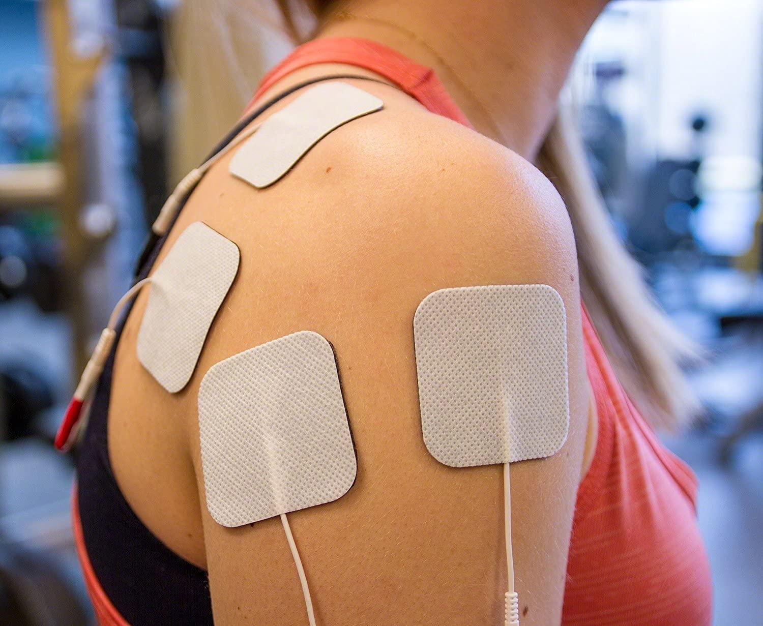 reserv 2" x 2" Premium ReUsable Self Adhesive Electrode Pads for TENS